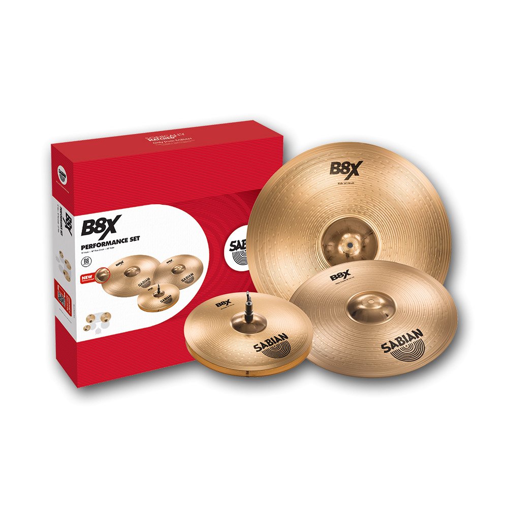 Sabian B8X Performance Cymbal Set