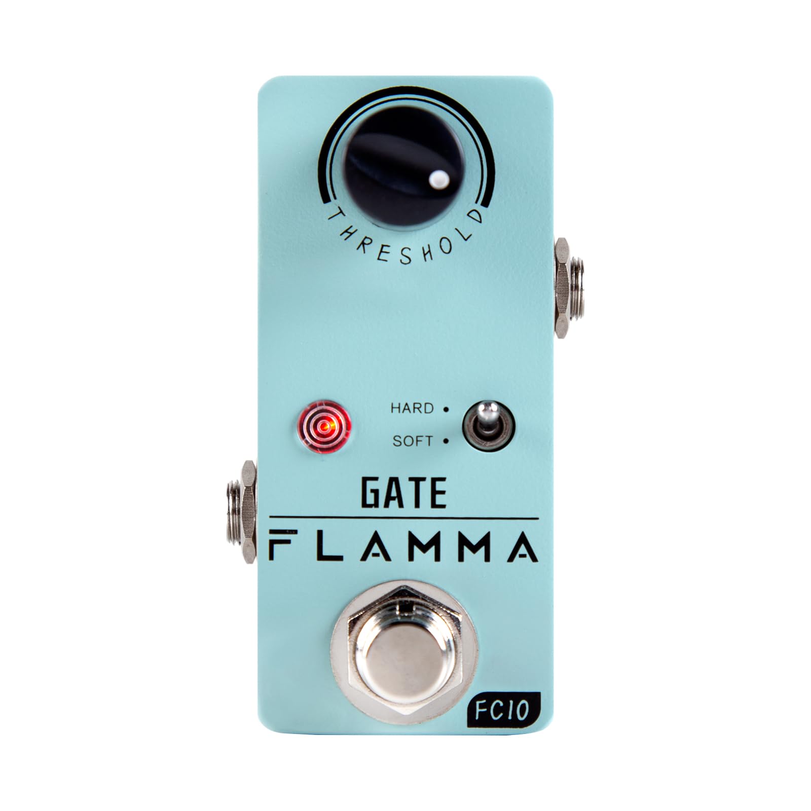 FLAMMA Noise Gate Pedal FC10 Noise Killer Guitar Pedal Noise Suppressor Effect 2 Modes for Electric Guitar and Bass True Bypass