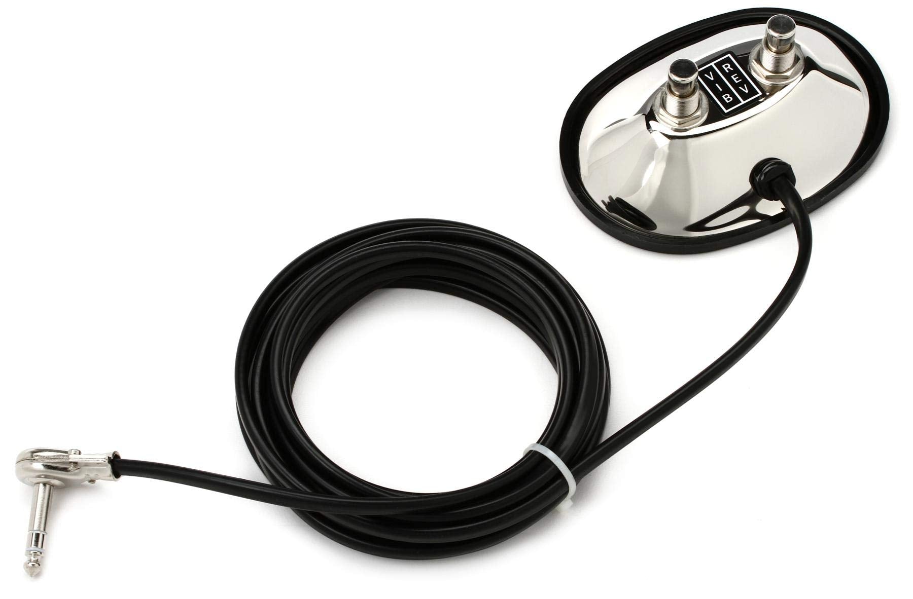 Fender 2-Button Footswitch: Vibrato/Reverb On/Off With 1/4-Inch Jack
