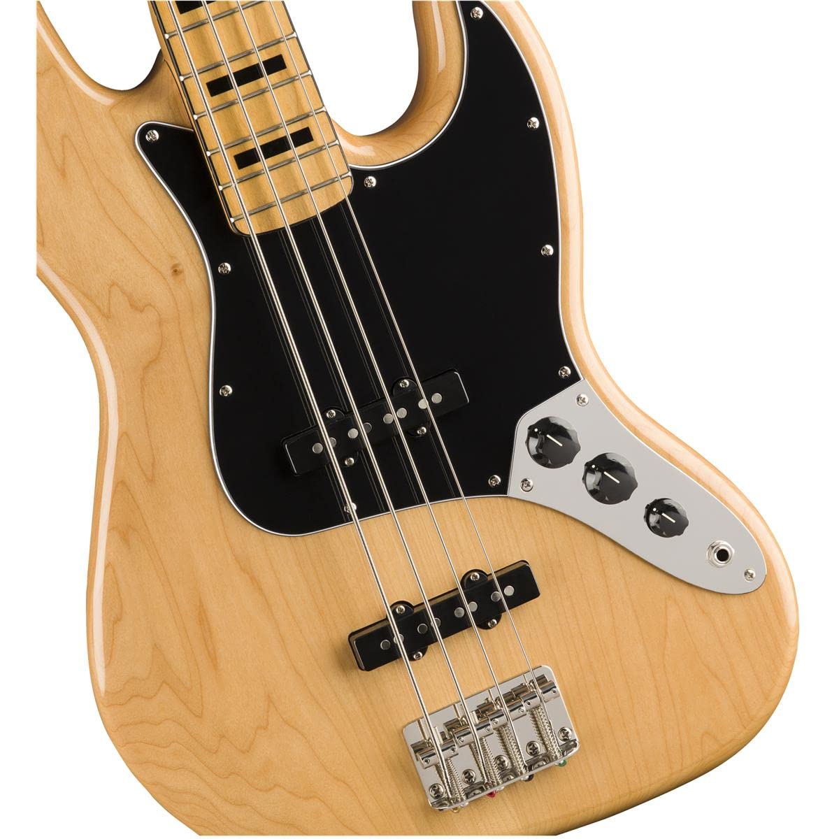Squier Classic Vibe 70s Jazz Bass, Natural, Maple Fingerboard