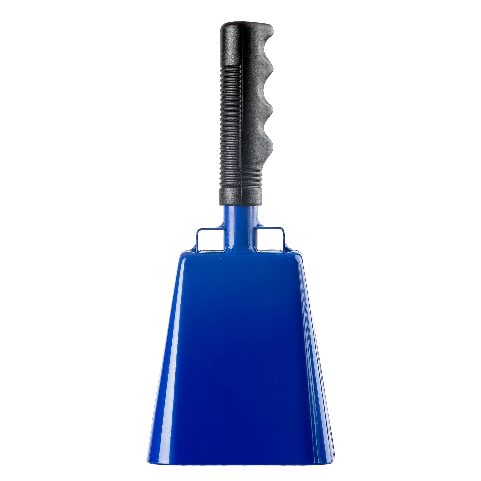 Musfunny Steel Cowbells with Handle Cheering Cow Bell Loud Noise Makers for Sporting Events, Football Games, School Bell, Farm H