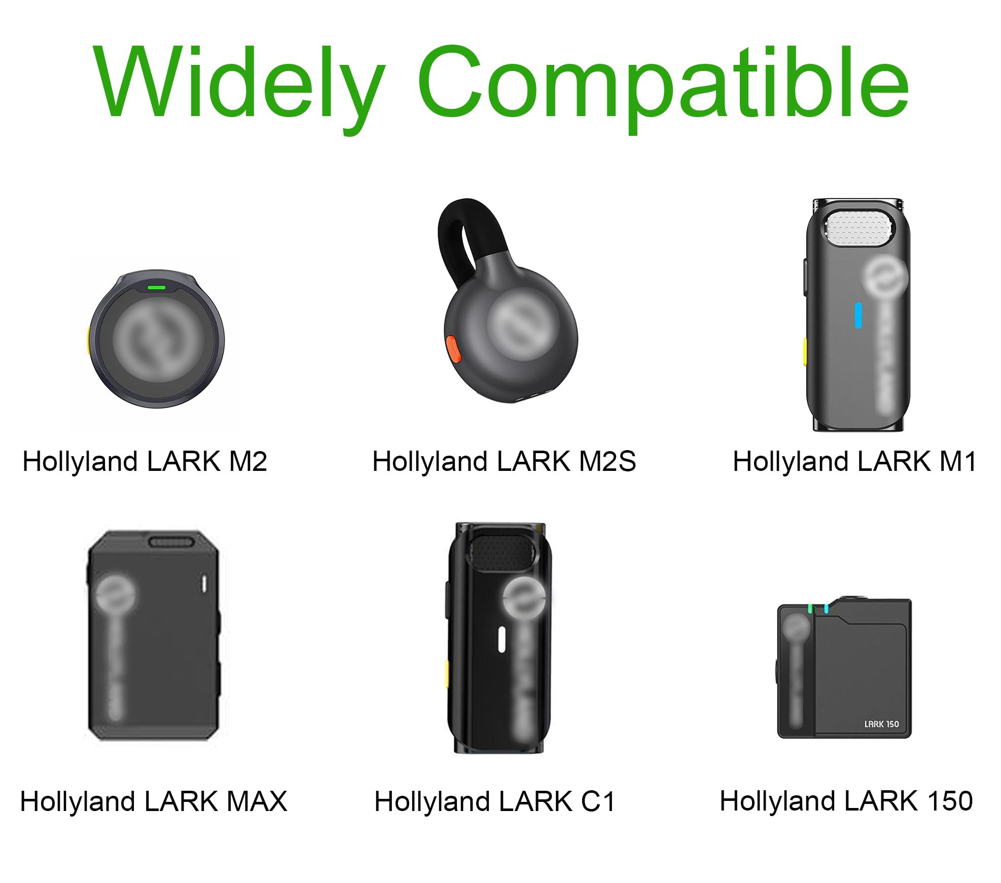 JCMOYUTY Stand for Magnet Handheld Mic Mount Hollyland LARK M2 M2S M1 MAX C1 150 Wireless Lavalier Microphone Interview Handle M