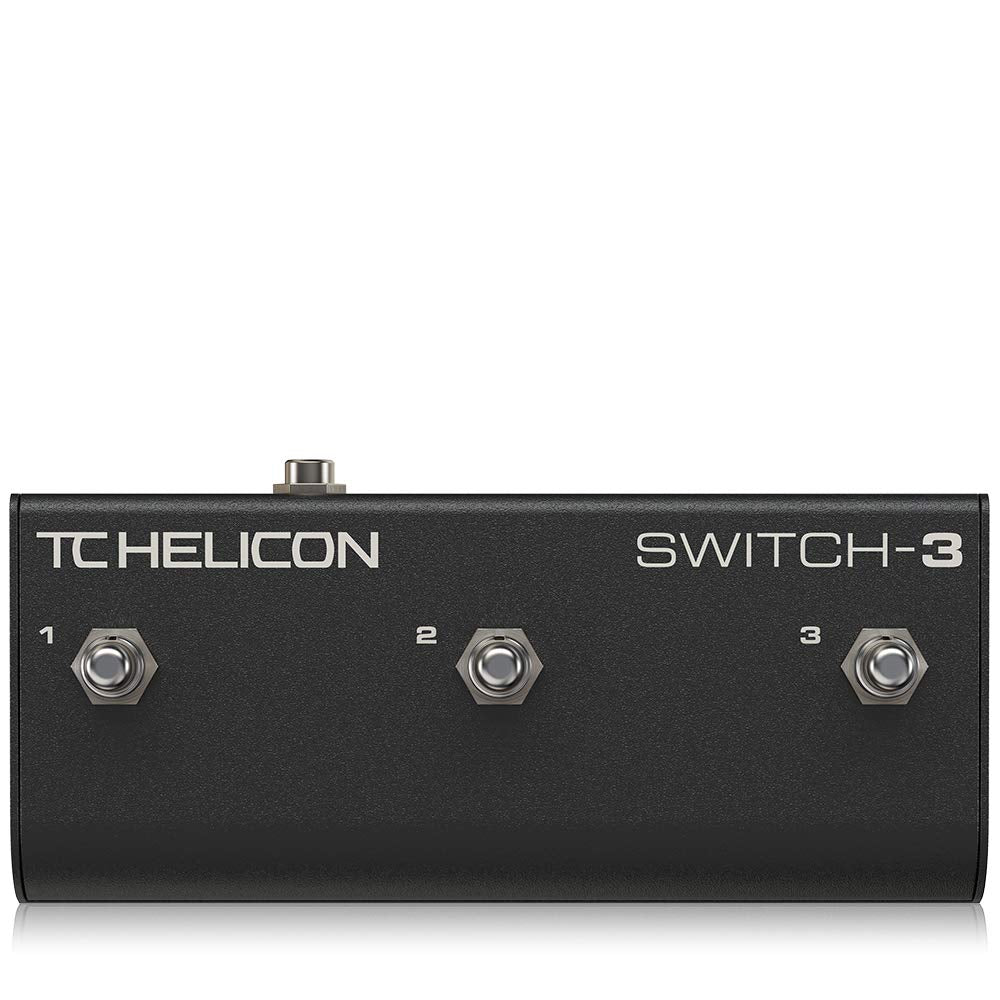 Tc-Helicon Switch-3 Pedal, Black
