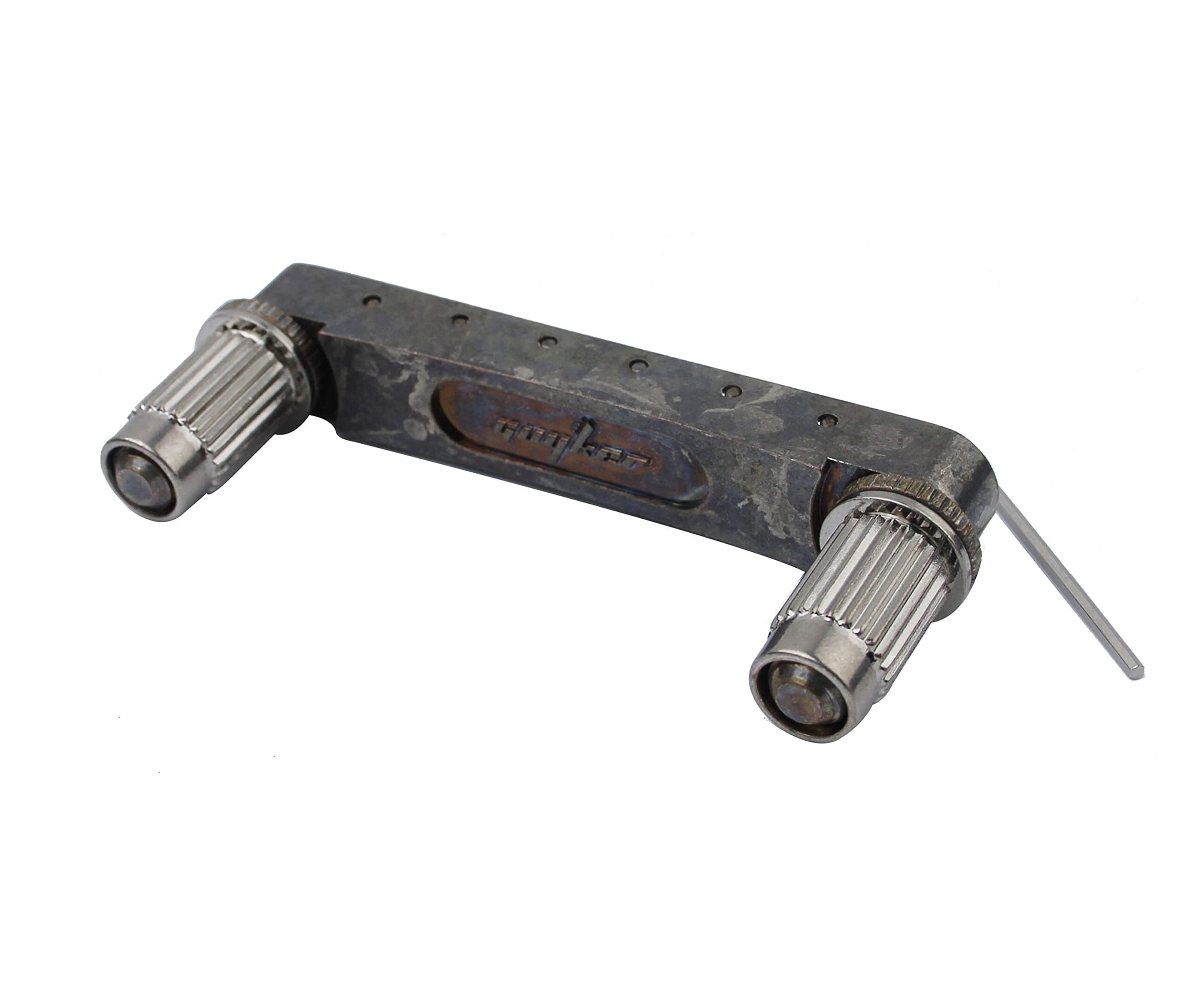 Guyker Guitar Saddle Bridge - Tune-O-Matic Bridges with Studs Replacement for LP EPI 6 String Electric Guitar (GM003, Relic)