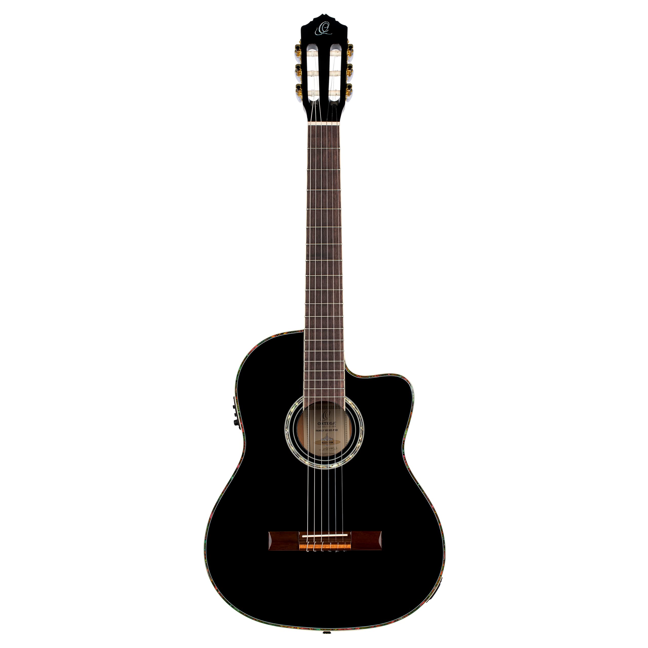 Family Series Pro Solid Top Acoustic-Electric Nylon Classical Guitar with Bag