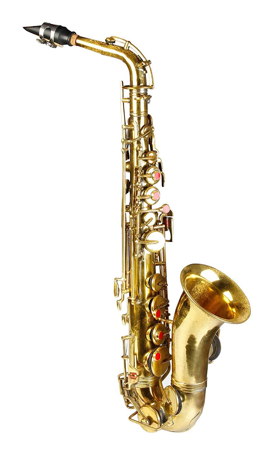 SmSai Musicals Gold Polish With Hard Case And Accessory Alto Saxophone