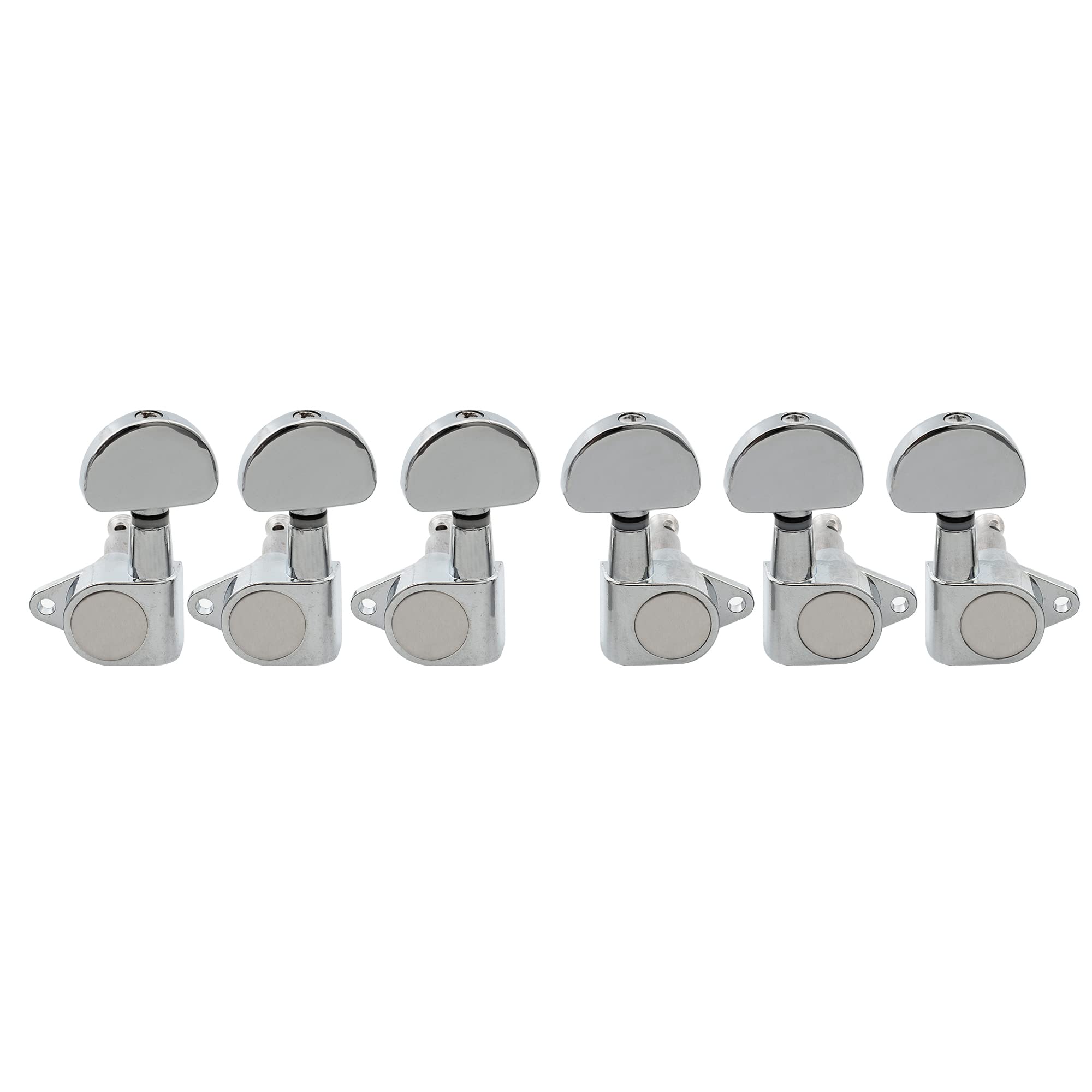 Musiclily 3+3 Epi Style Guitar Machine Head Sealed Tuners Tuning Pegs Set for Les Paul Style Electric Guitar or Acoustic Guitar 