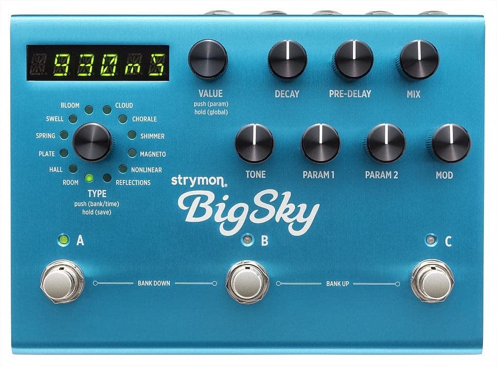 Strymon Bigsky Reverberator Pedal