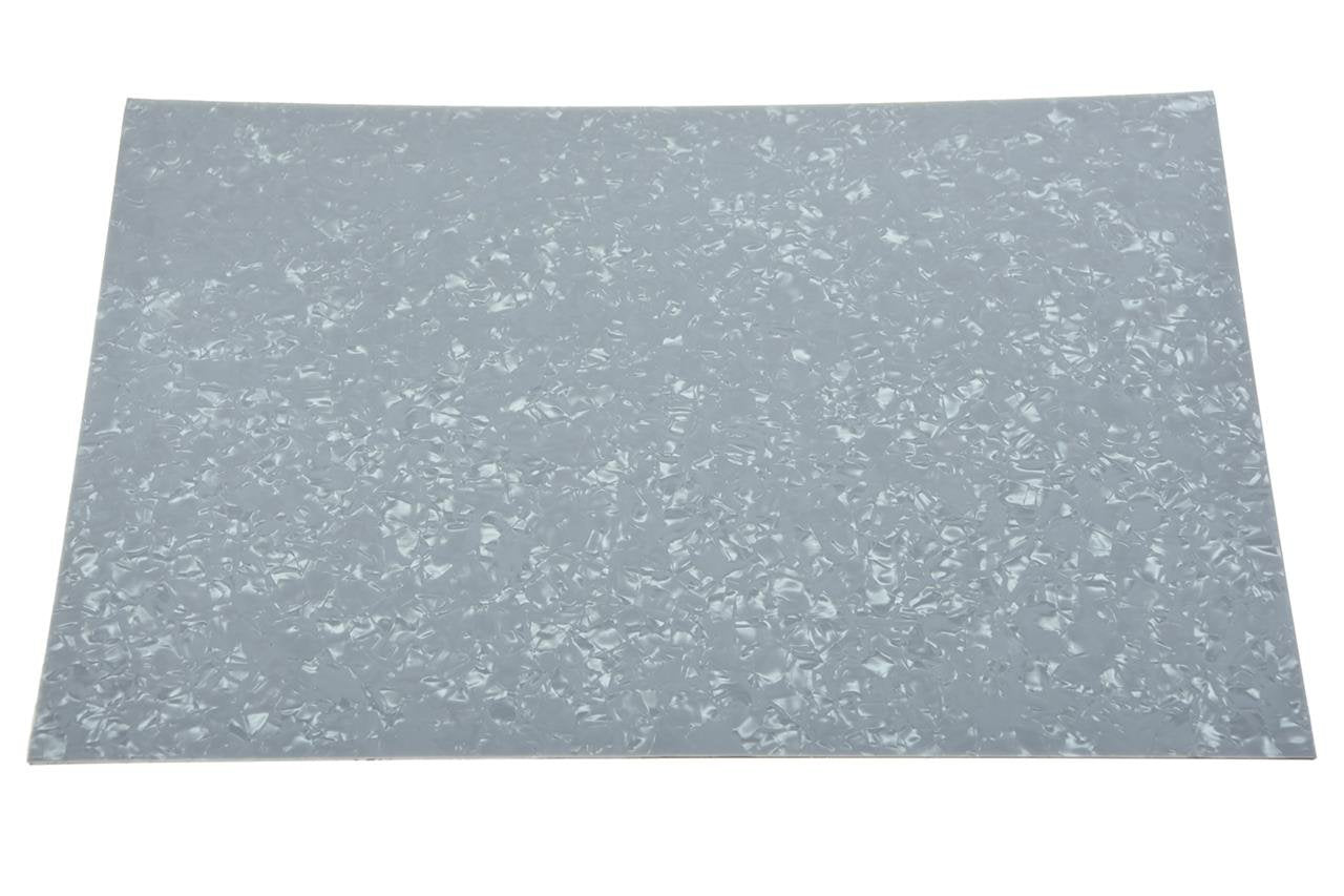 Dopro Uncut 11x17 DIY Blank Guitar Bass Pickguard Material Sheet Scratch Plate Material Sheet 29x43cm White Pearl (Cut Your Own 