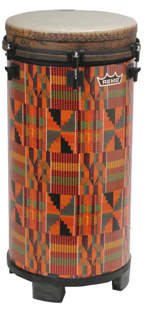 Remo TUBANO, Drumkey Tuned, 12 Diameter, 27 Height, Fabric Kintekloth