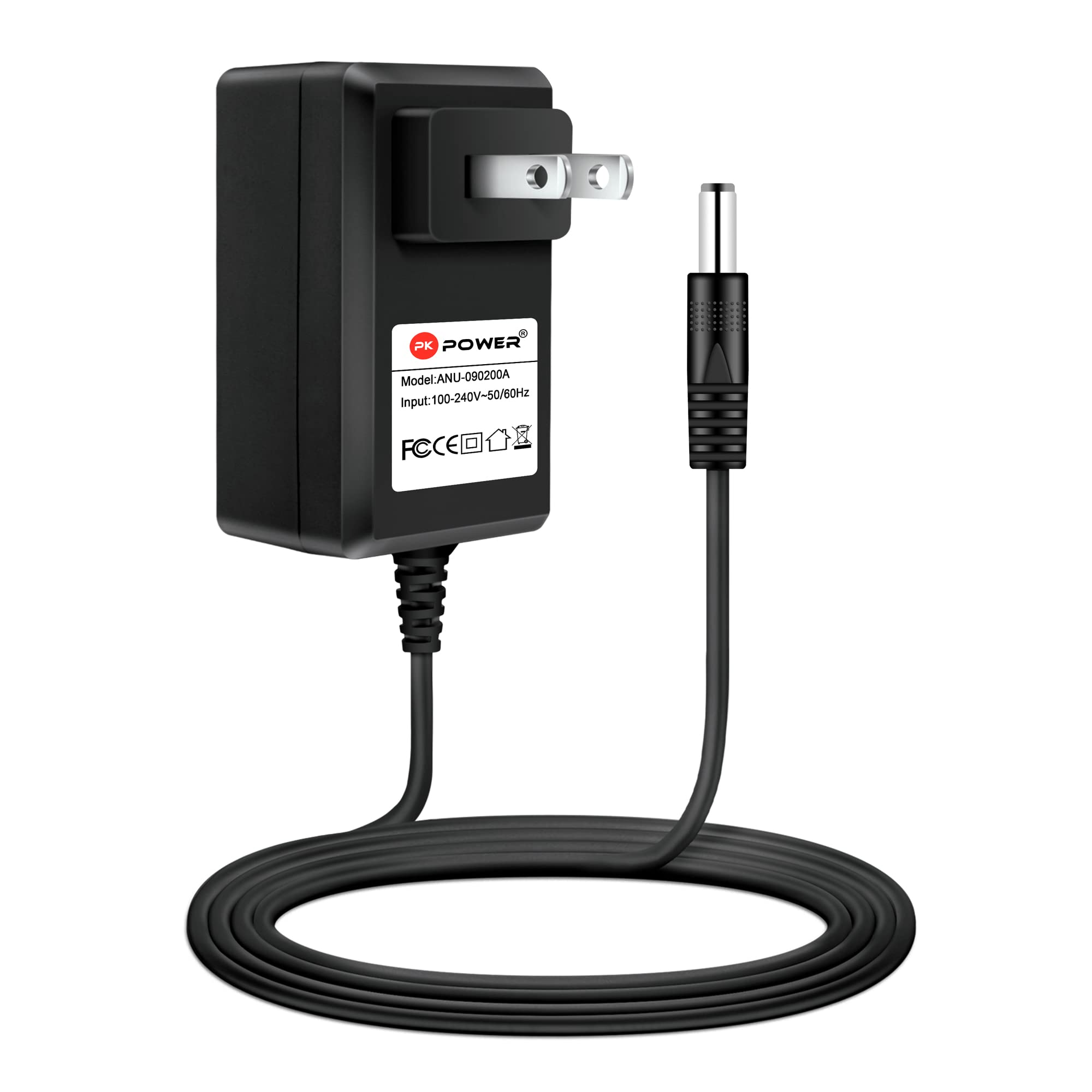 PKPOWER AC Adapter Charger for Yamaha PSR-E373 PSR-E343 PSR-E463 YPT-260 61-Key PSR-EW300 76-Key, Power Supply for Yamaha DGX Se