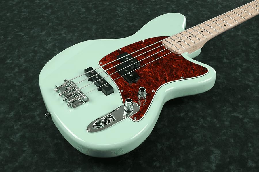 Ibanez TMB, 4-String Bass Guitar, Right, Mint Green (TMB100MMGR)