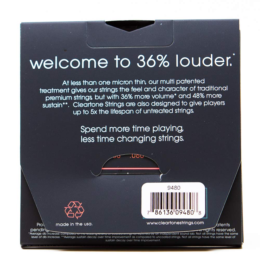 Cleartone Heavy Series Electric Guitar Strings (13-70)