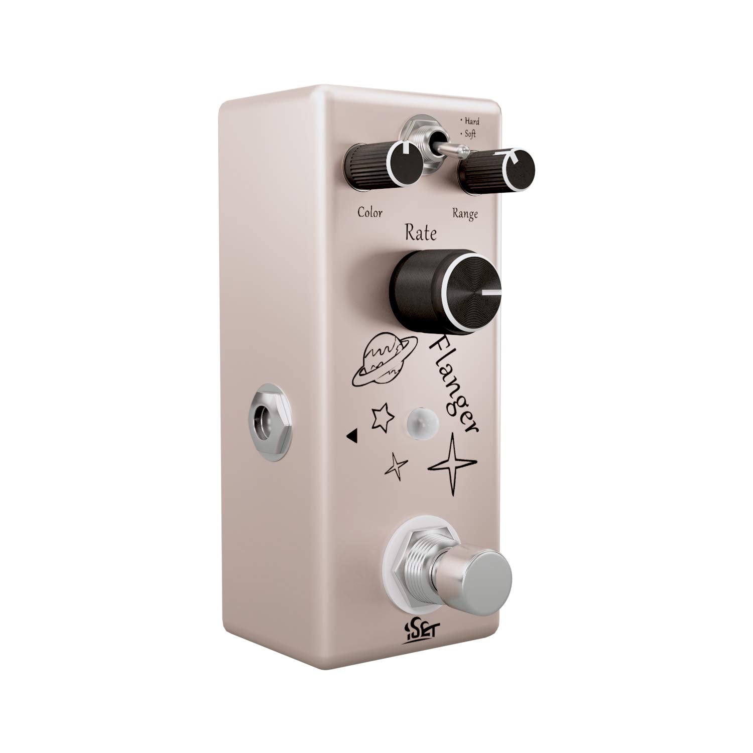 ISET Analog Flanger Pedal for Electric Guitar Bass True Bypass