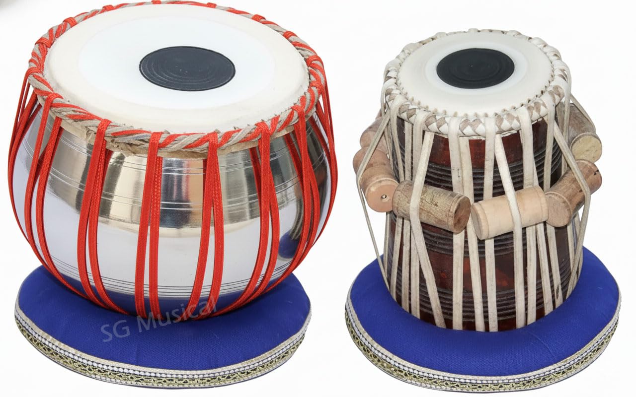 Tabla Set For Beginner With Metal Bayan Student