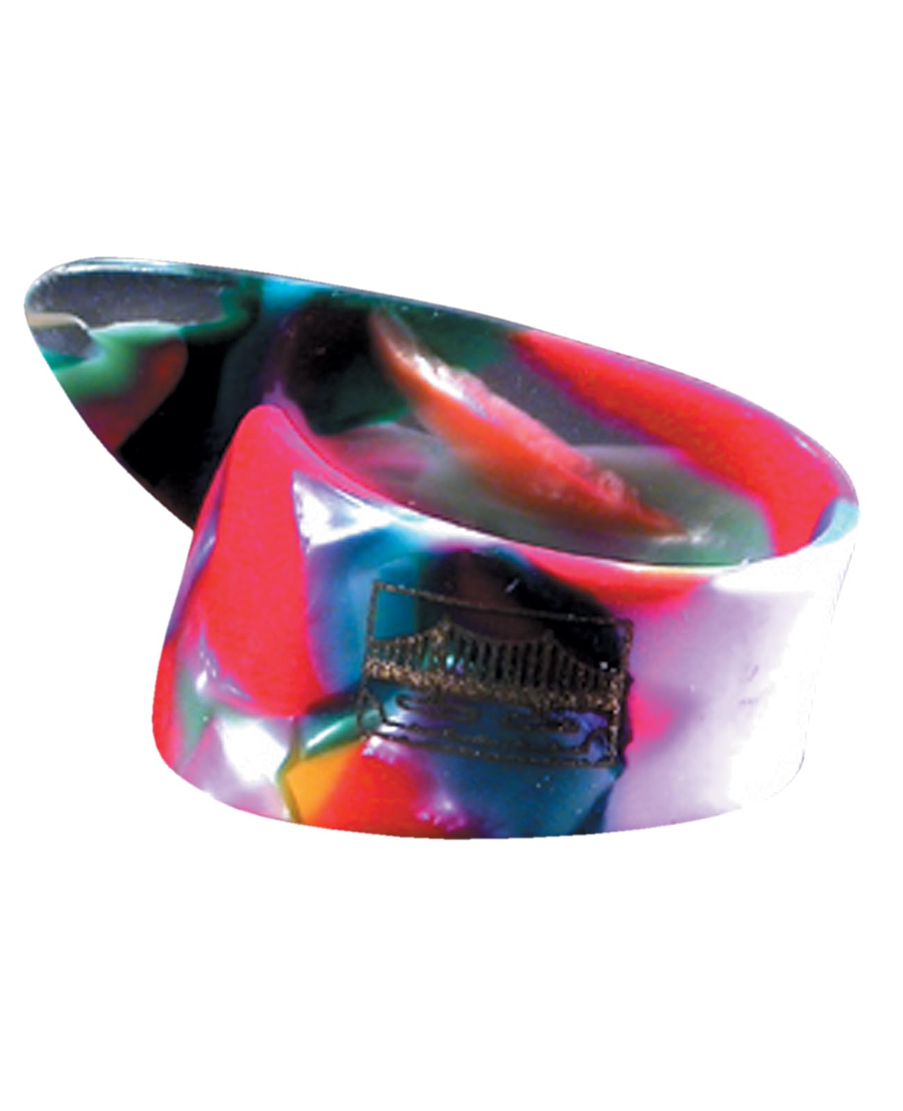 Golden Gate GP1-GP7 Thumb & Finger Pick Pack - Stainless Steel/Clown Confetti - Large