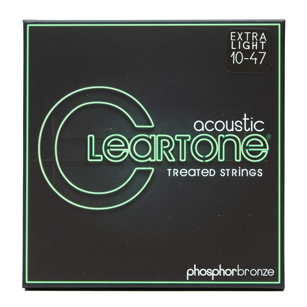 Cleartone Phosphor Bronze Acoustic Guitar Strings (10-47)