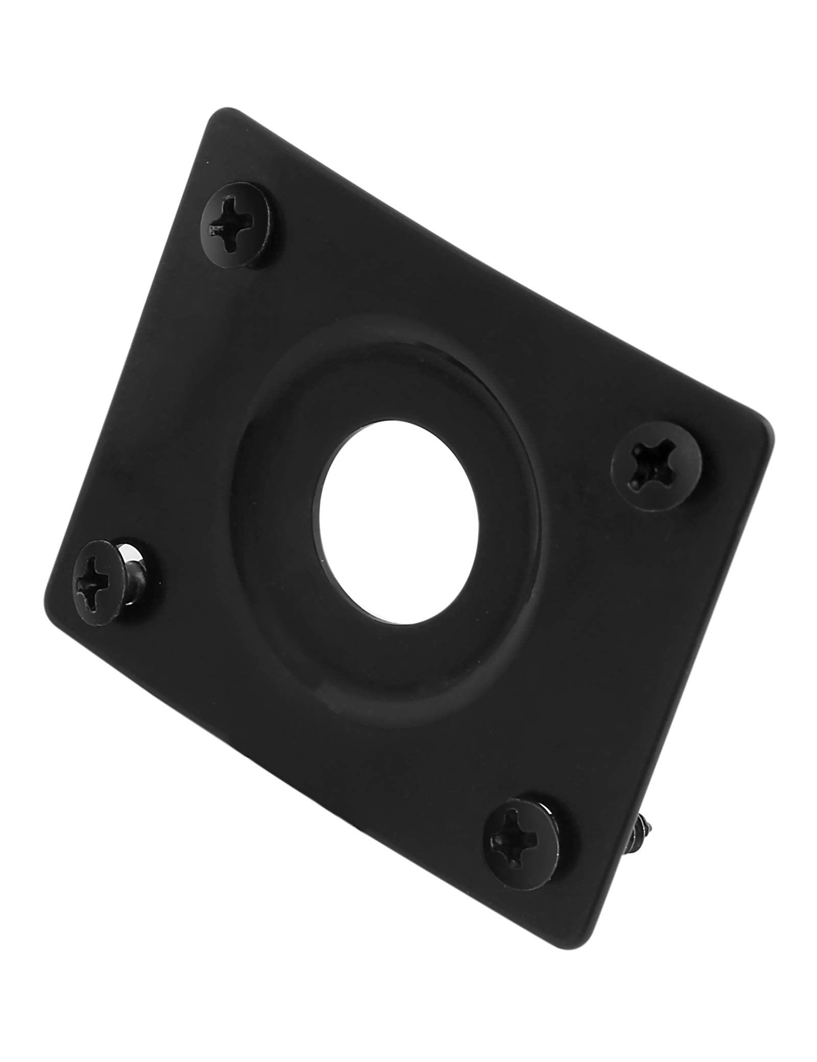 Holmer Guitar Jack Socket Plate Curved Recessed Rectangle Style Output Jack Plate Compatible with Les Paul LP Tele Style Electri