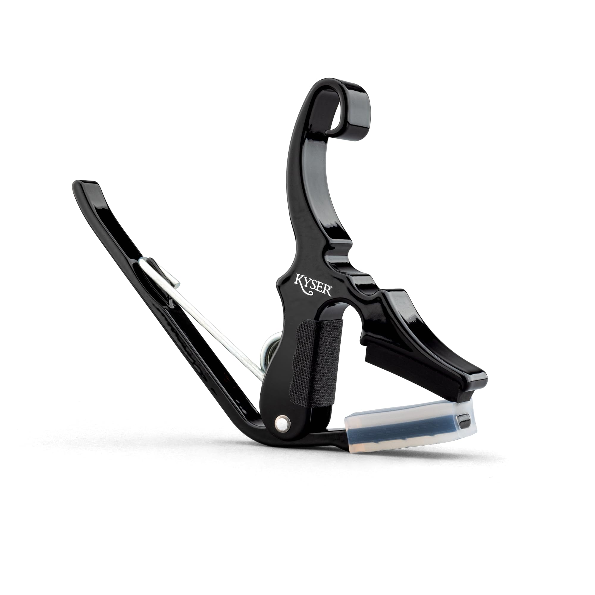 Kyser Musical Products Short-Cut Partial Guitar Capo, KG3BA, Black - Three String Capos, DADGAD Tuning, Made in USA, Quality, St
