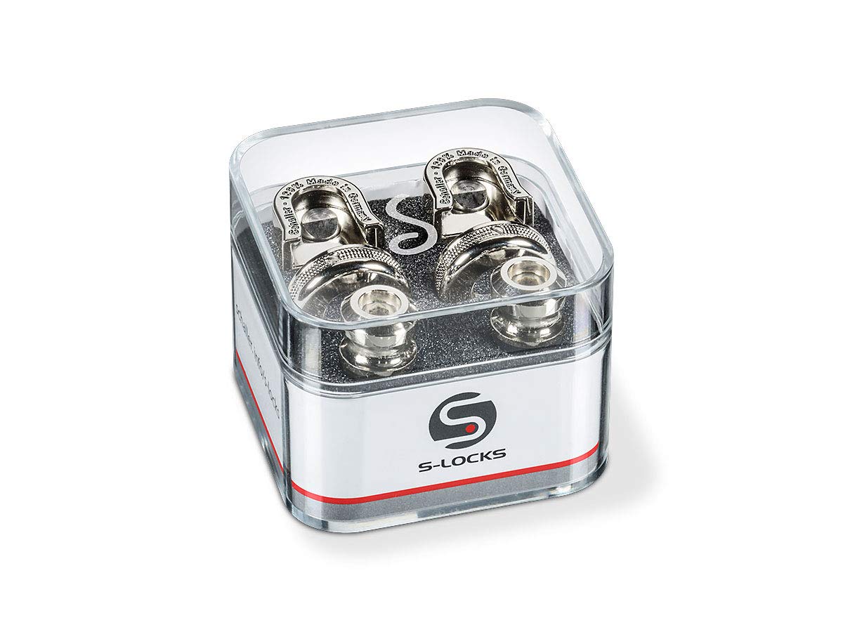 Schaller Sc570250 14010101 Security Straplocks, Nickel (Momo-Jtk)