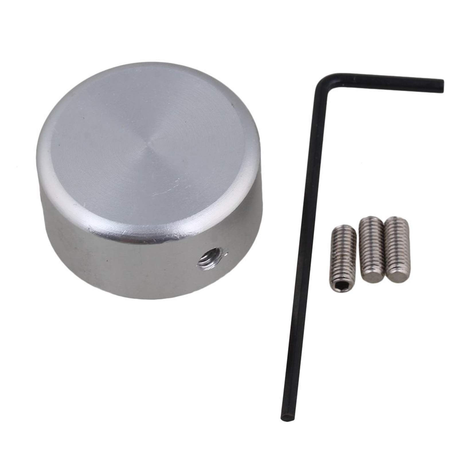 Homgee Footswitch Topper Metal Guitar Effect Pedal Protection Cap Footswitch Topper Foot Nail Cap Wi Wrench