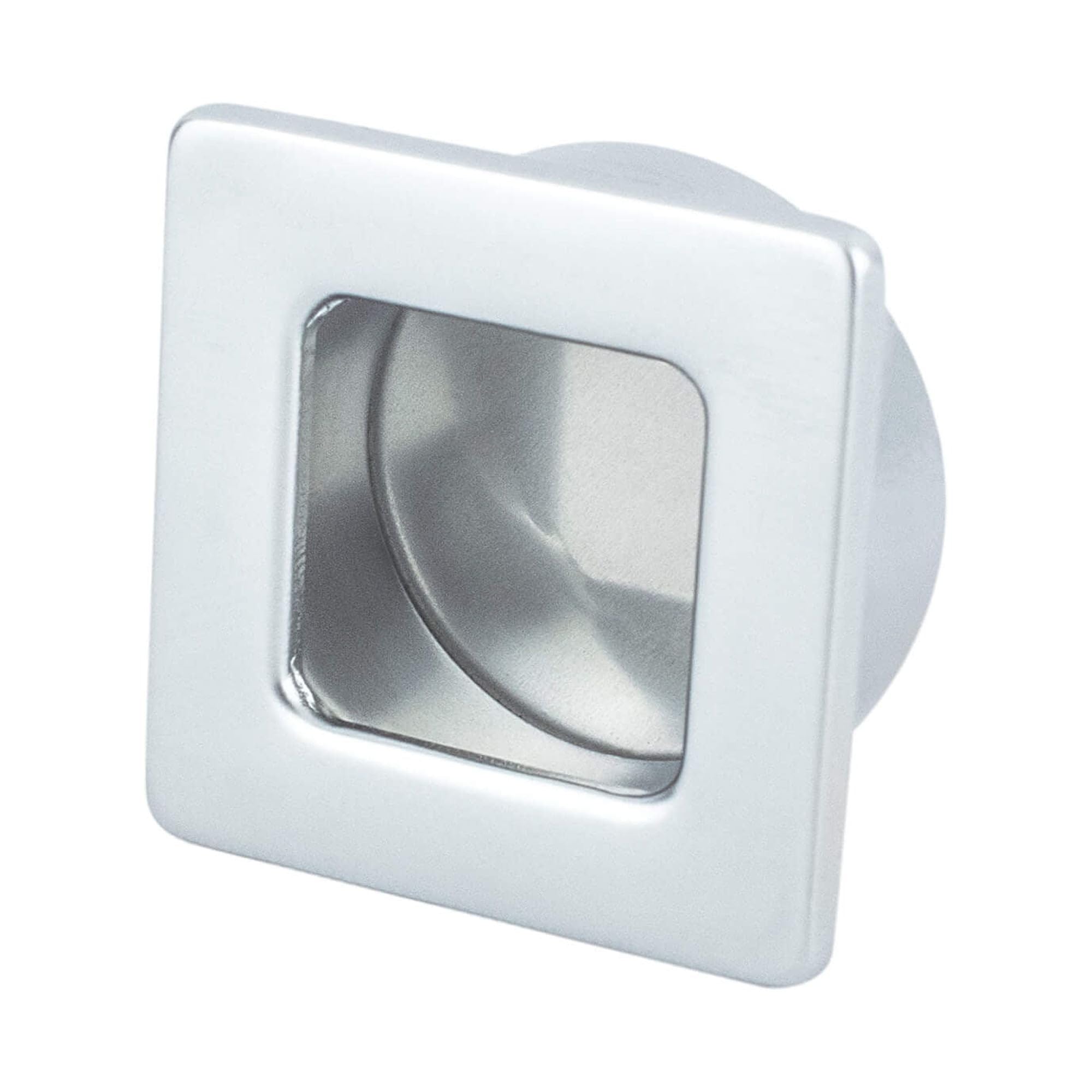 1.125 in. dia. Stylus Recess Knob with Dull Chrome