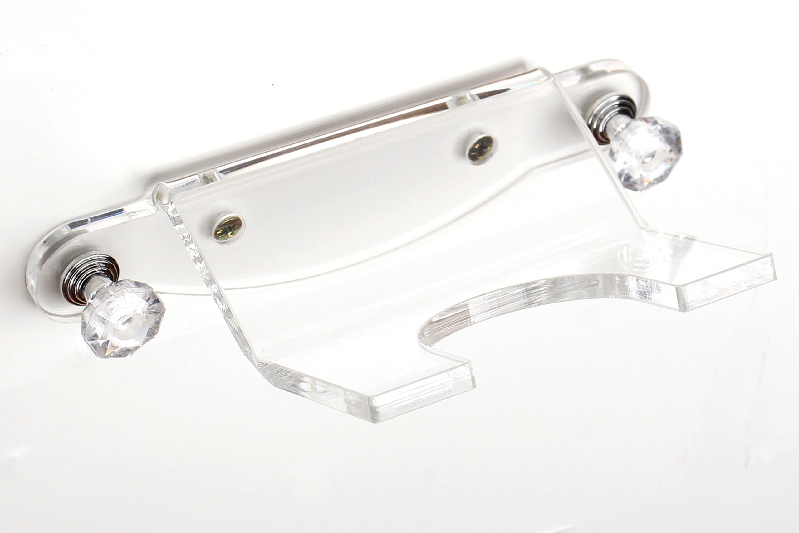 WANLIAN Guitar Wall Mount,Guitar Hanger Wall Mount Guitar Wall Hhangers Acrylic Guitar Stand Guitar Hanger Wall Hook Holder Stan