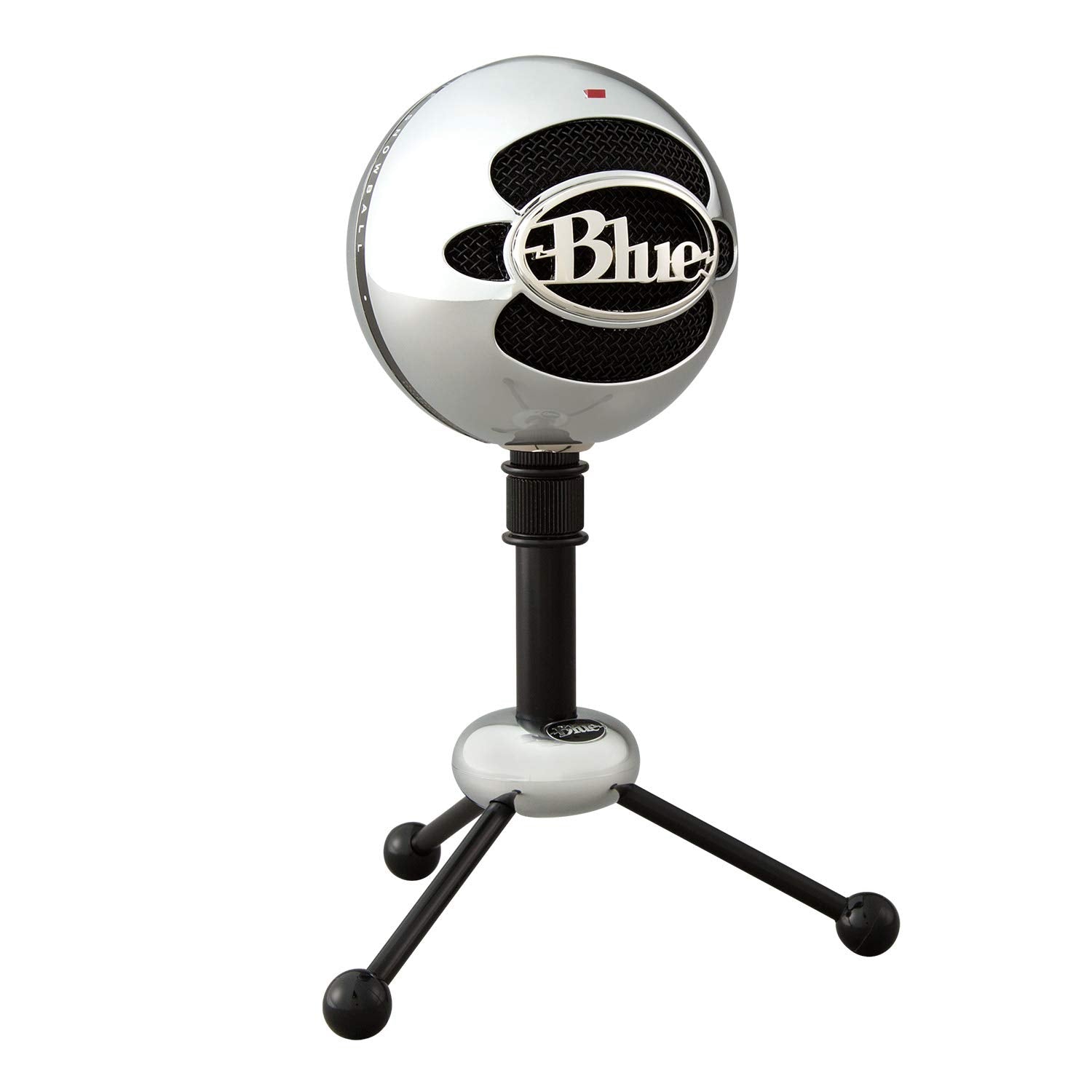 Logitech for Creators Blue Snowball USB Microphone for PC, Mac, Gaming, Streaming, Podcasting, Condenser Mic with Cardioid and O