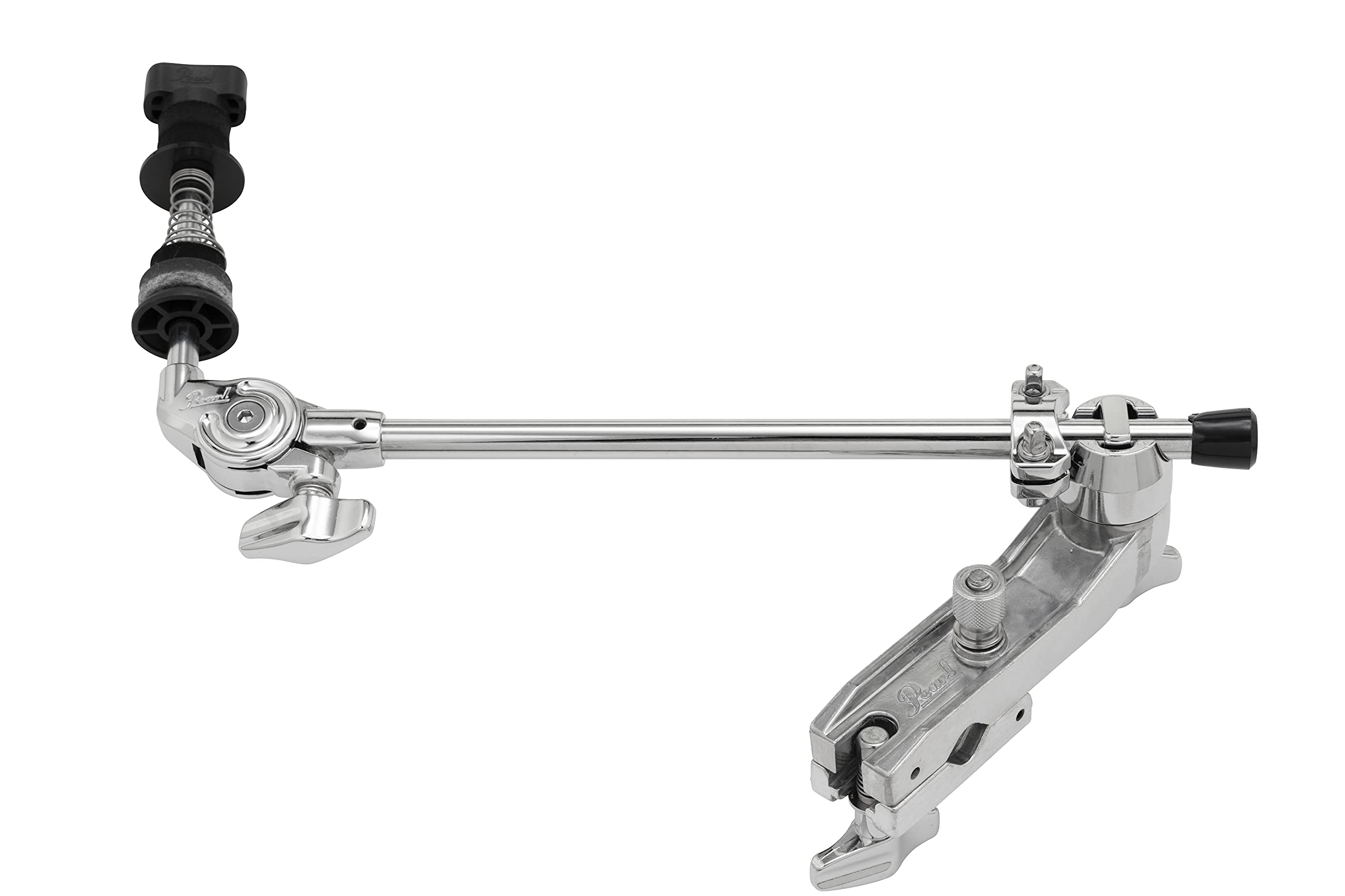 Pearl CLH70 Closed Hi-Hat Holder with 15 Solid Boom Arm, Multi-Angle Mounting Clamp, UniLock Gearless Cymbal Tilter, and Spring-
