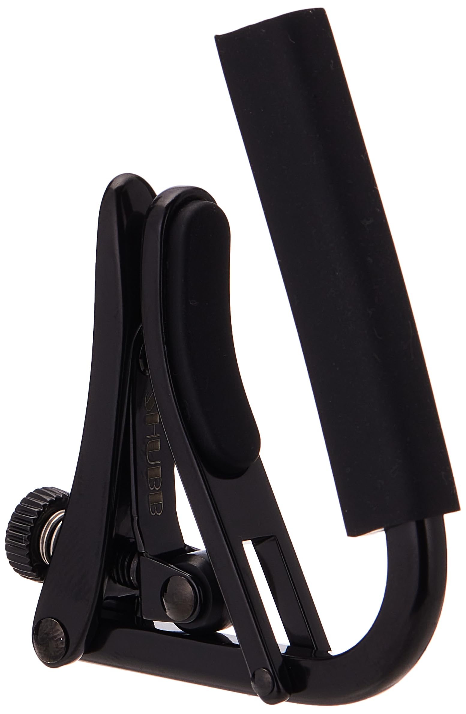 C1K Shubb Capo Noir Series Acoustic Guitar Capo - Black Chrome