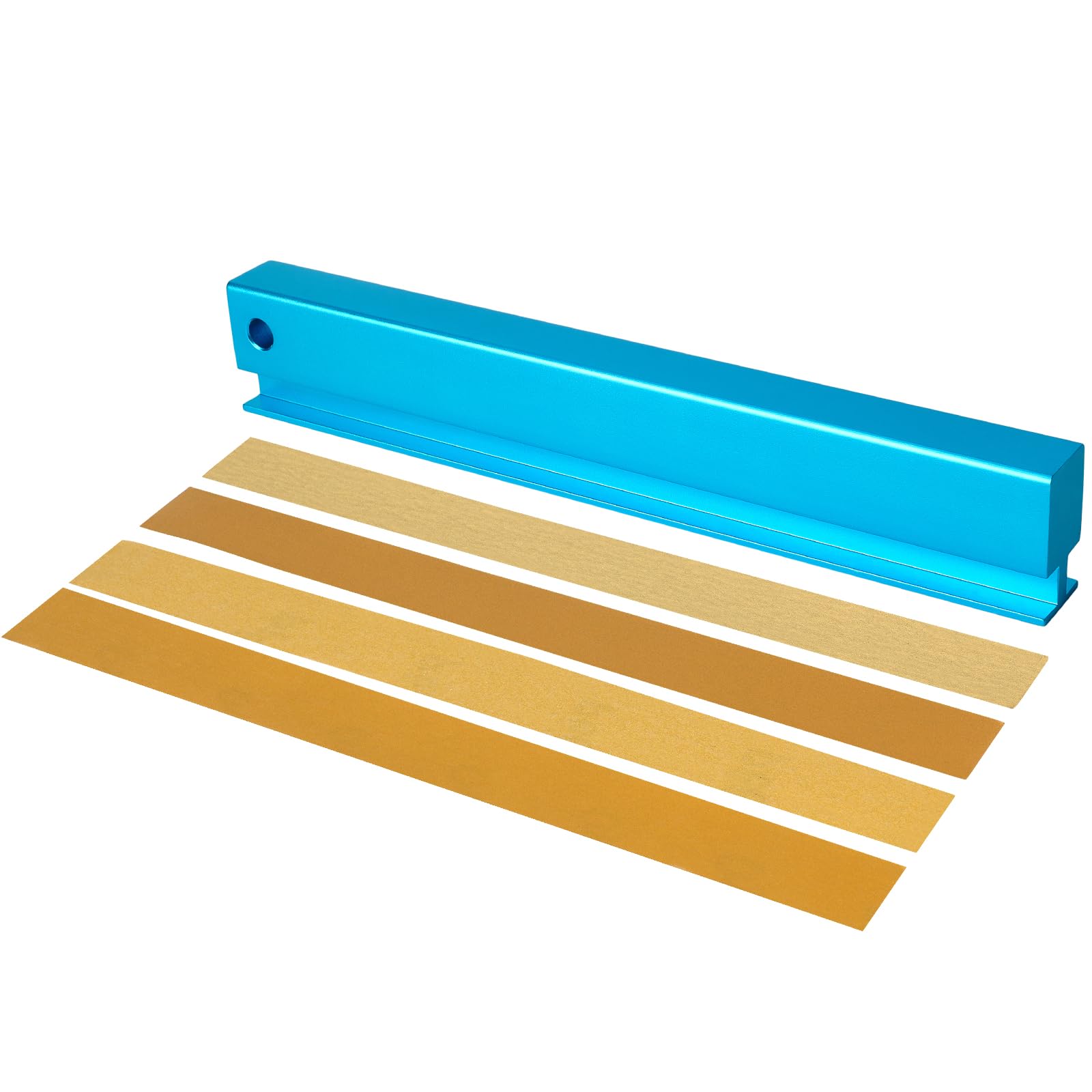 Meideal Aluminum Guitar Fret Understring Leveler, Fret Leveling Sanding Beam File Bar, Pro Luthier Repair Tool For Guitar & Bass