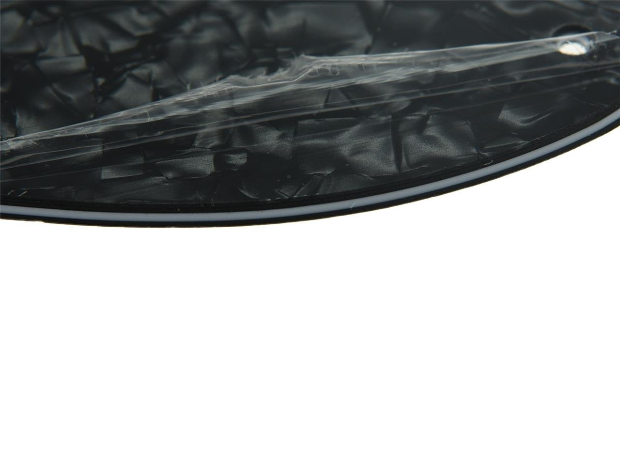 KAISH American Vintage 5 Hole Tele Pickguard TL Guitar Pick Guard Scratch Plate for Tele/Telecaster Black Pearl
