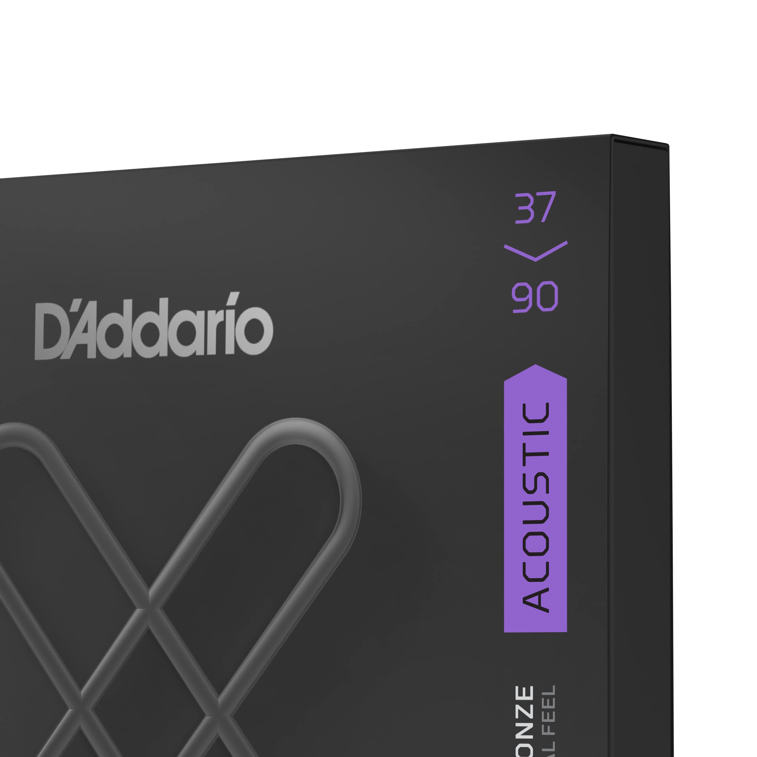 D'Addario Coated Acoustic Bass Guitar Strings - XTB3790GS - XT Bass Phosphor Bronze, Custom Light, GS Mini