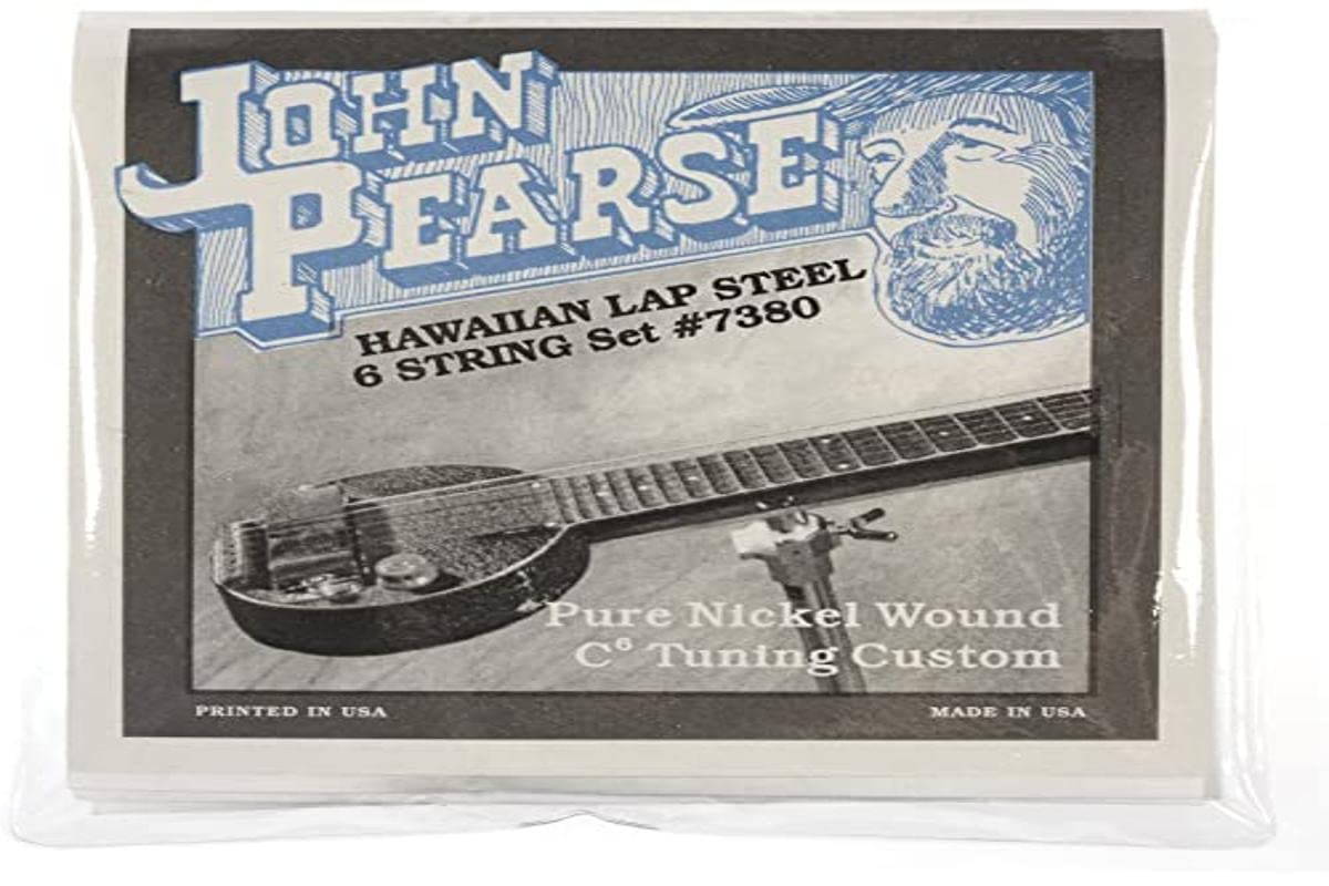 John Pearse Strings Strings Strings For Hawaii-Guitarlap Steel (Joh-6964)