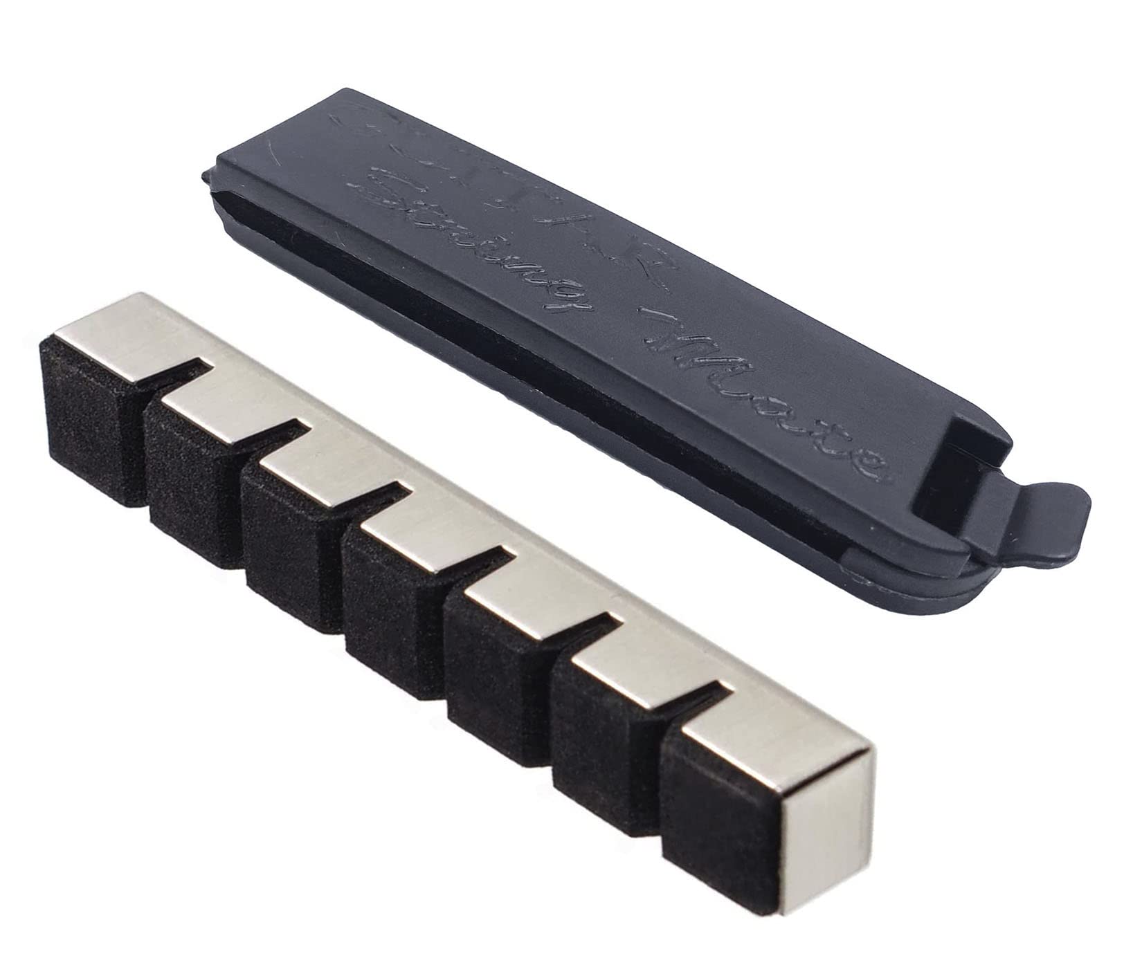 Tuoren Guitar Mute Wrap Noise Reducer Dampener Silencer Training Tool Instrument Accessory 2Pcs