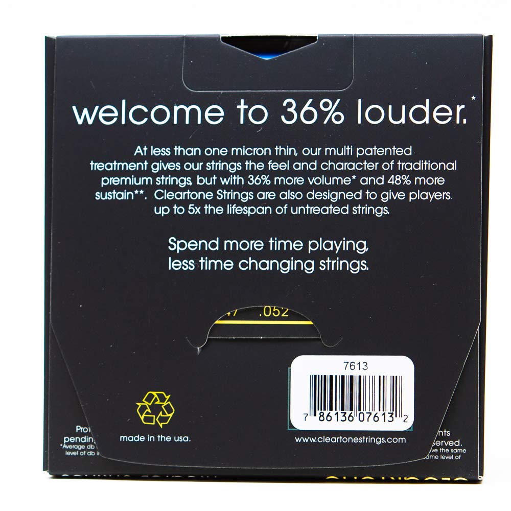 Cleartone 80/20 Bronze Acoustic Strings Custom Light 11-52