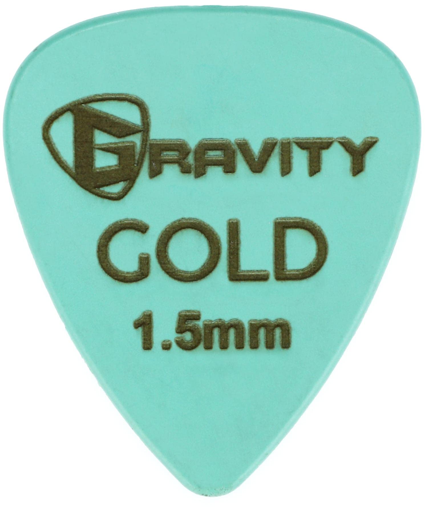Gravity Gold Series Guitar Picks - Perfect For Beginners & Professionals - Pack Of 4