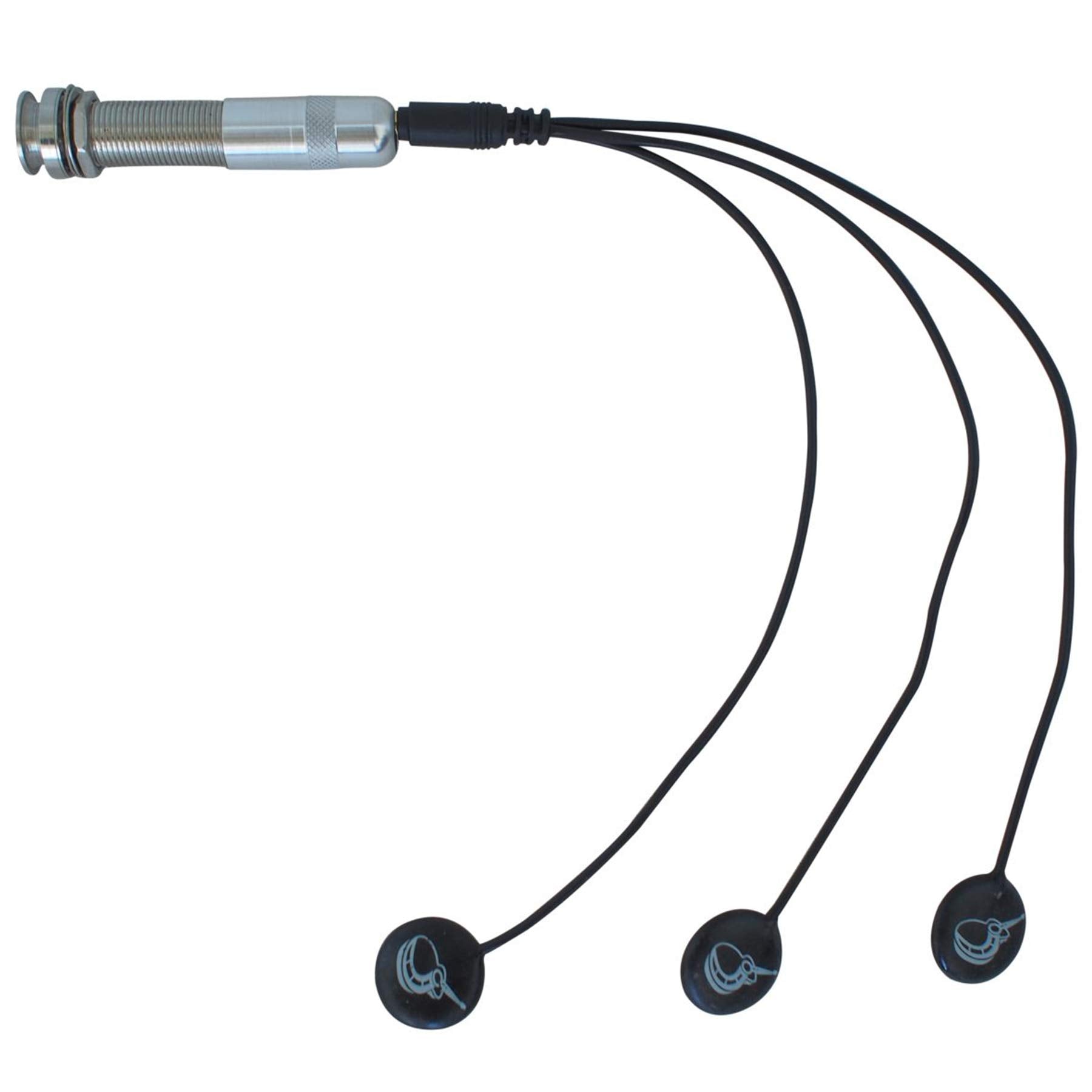 Journey Instruments Passive Piezo Acoustic Pickup - Ep001K Three Balanced German-Made Passive Pickup Elements - Piezo Pickup For