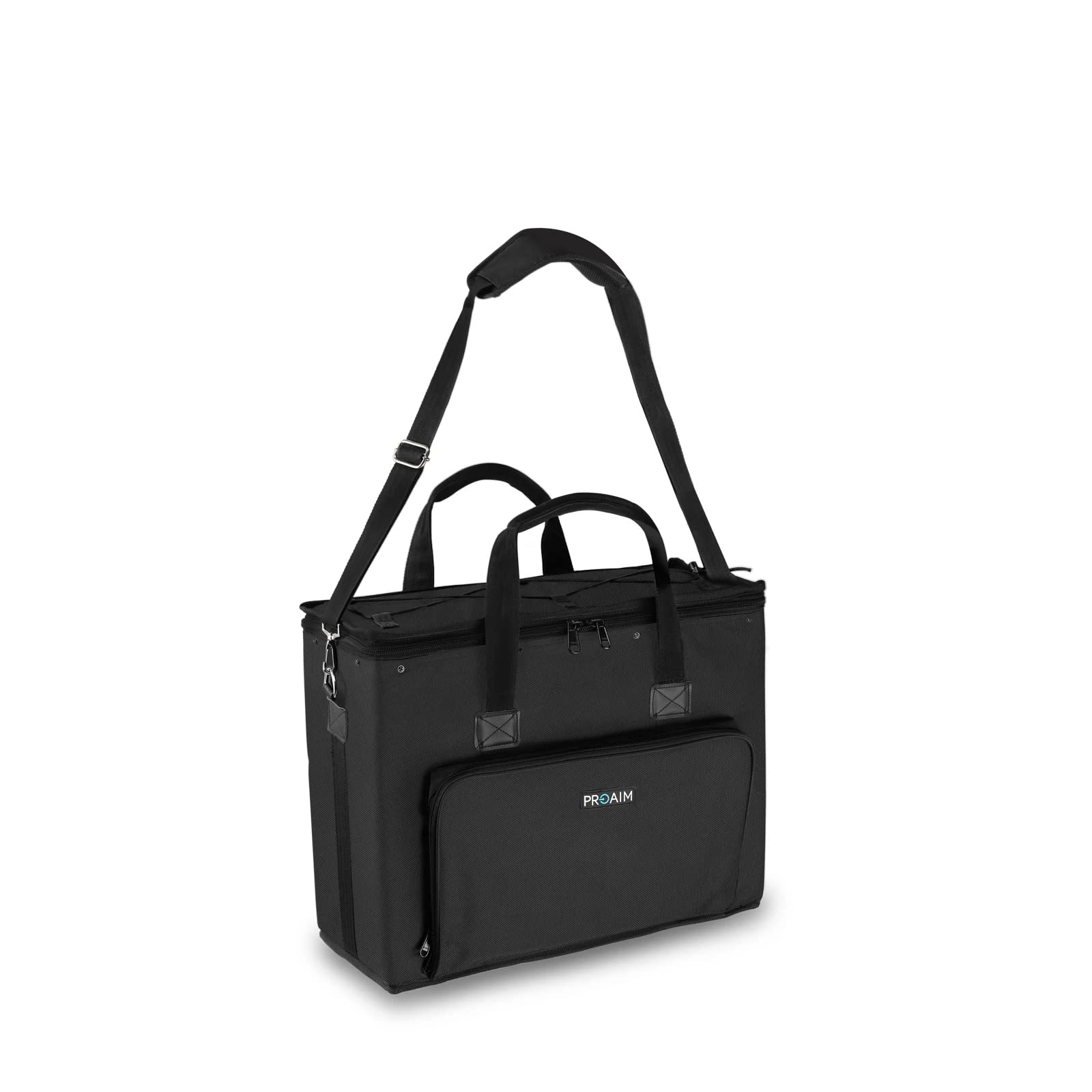 Proaim Cube 4U Rack Bag for Sound Recordists, Soundmen, Musicians & Mixers. Professional Bag for Audio Systems, Wireless Microph