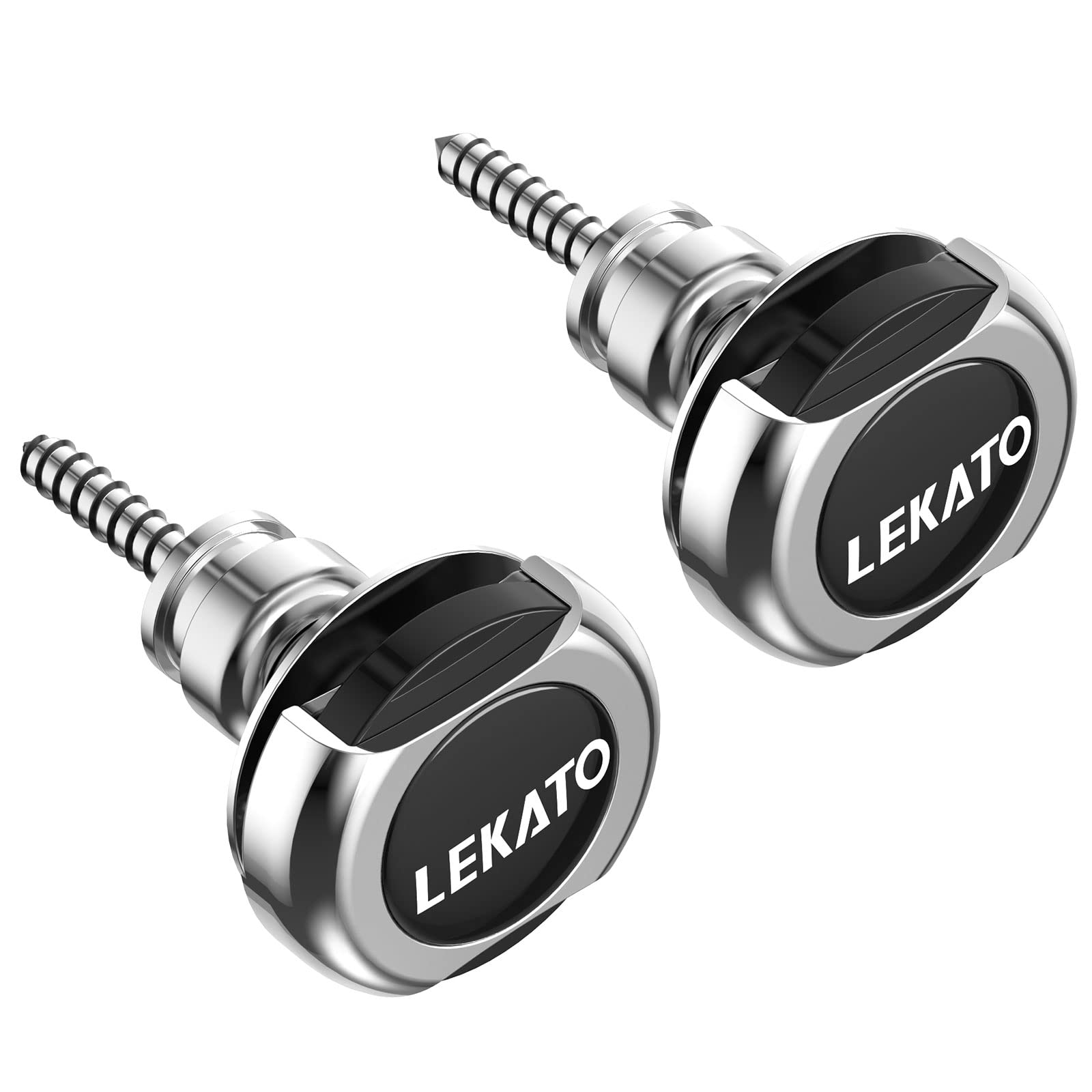 Lekato Bass Guitar Strap Locks For For Electric Guitar & Bass Strap Locks Security Quick Release Strap Guitar Strap Locks Set Re