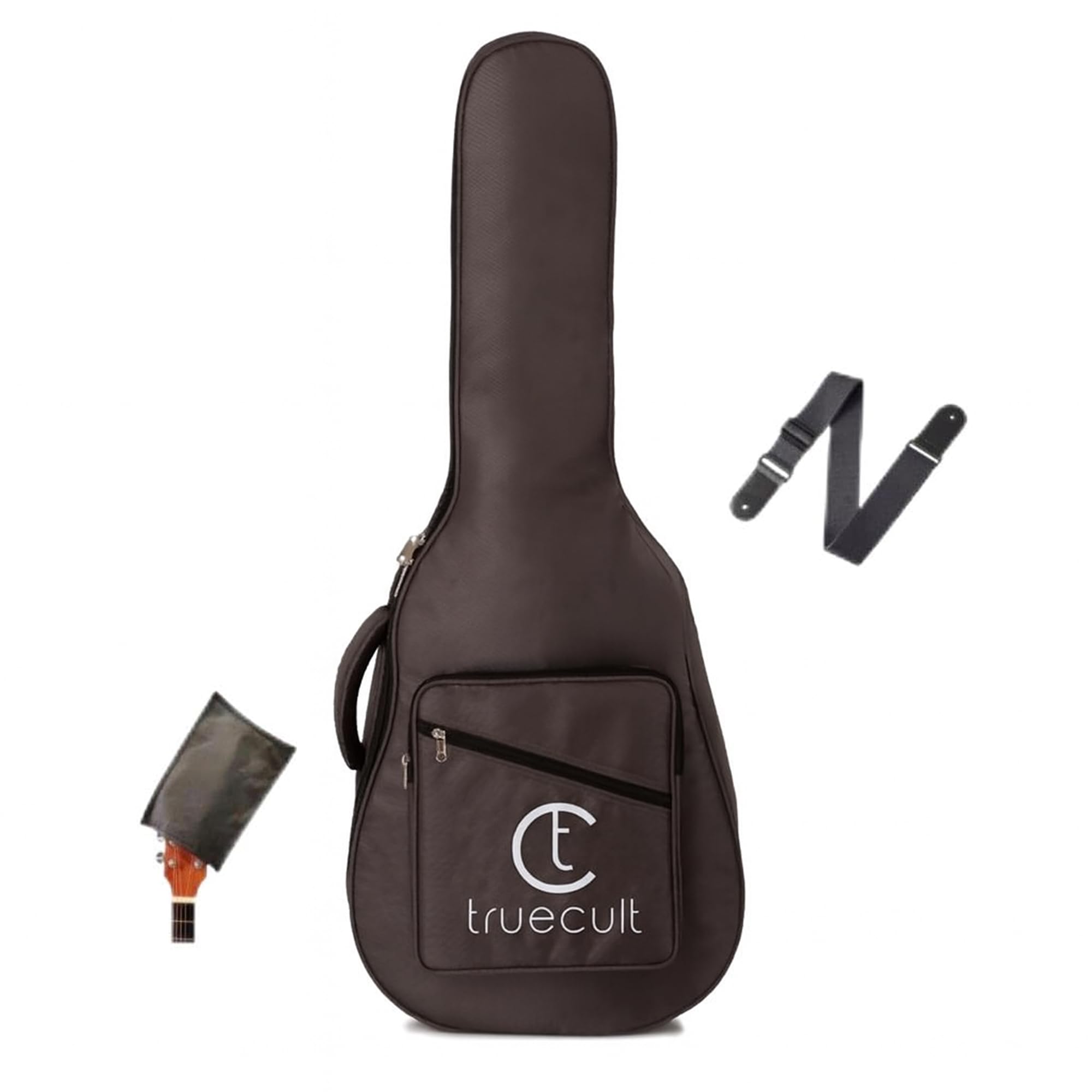 True Cult Acoustic Guitar Bag Compatible With All 38; 39; 40; 41; 42 Inches Guitar (Acoustic Guitar Bag, Dark Green)