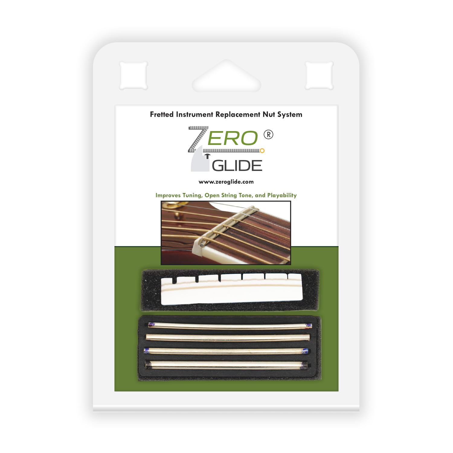 Zero Glide Zs-15 Acoustic Guitar Nut For Electric Guitar