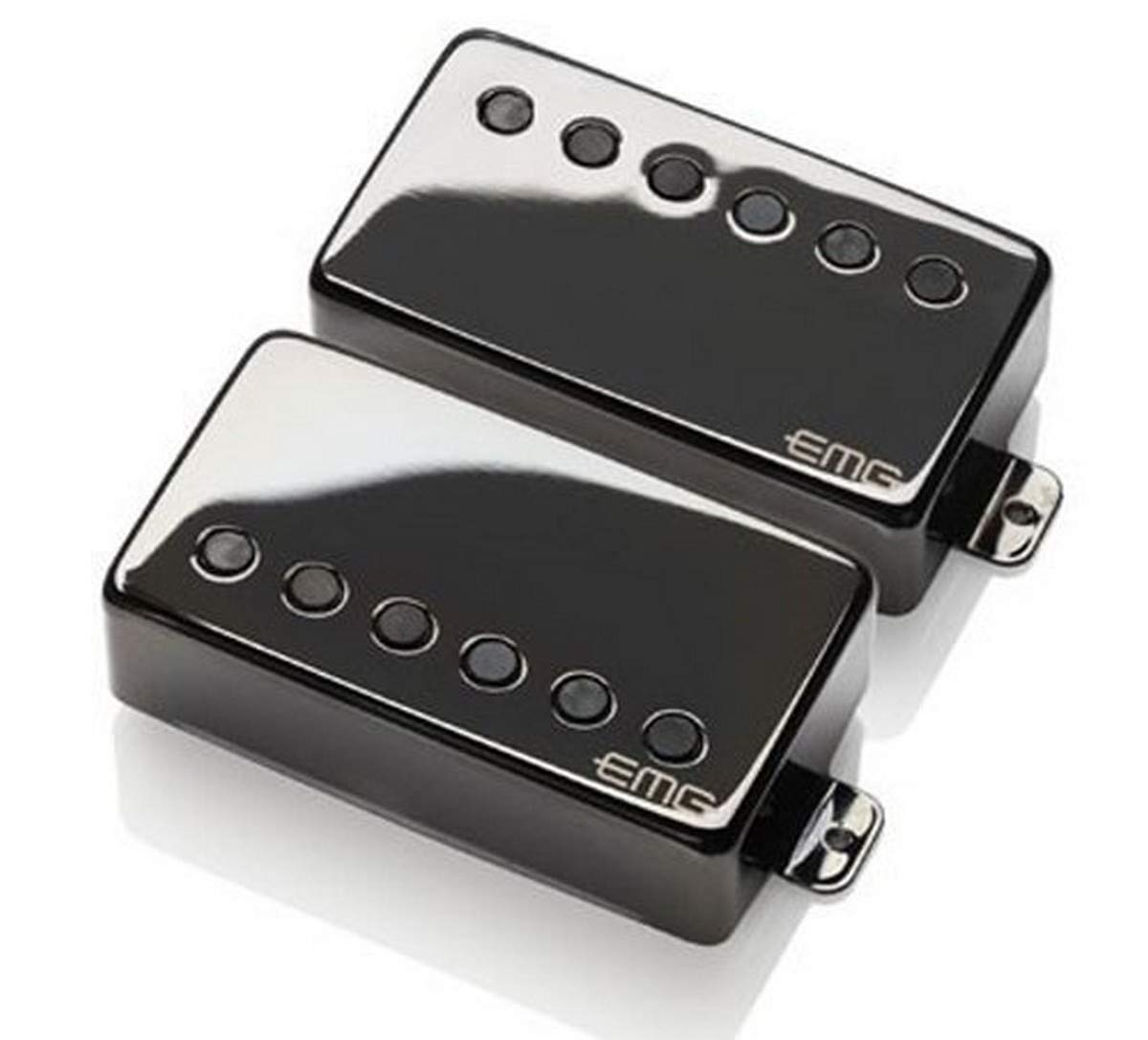 Emg Jh James Hetfield Signature Guitar Pickup Set, Black Chrome