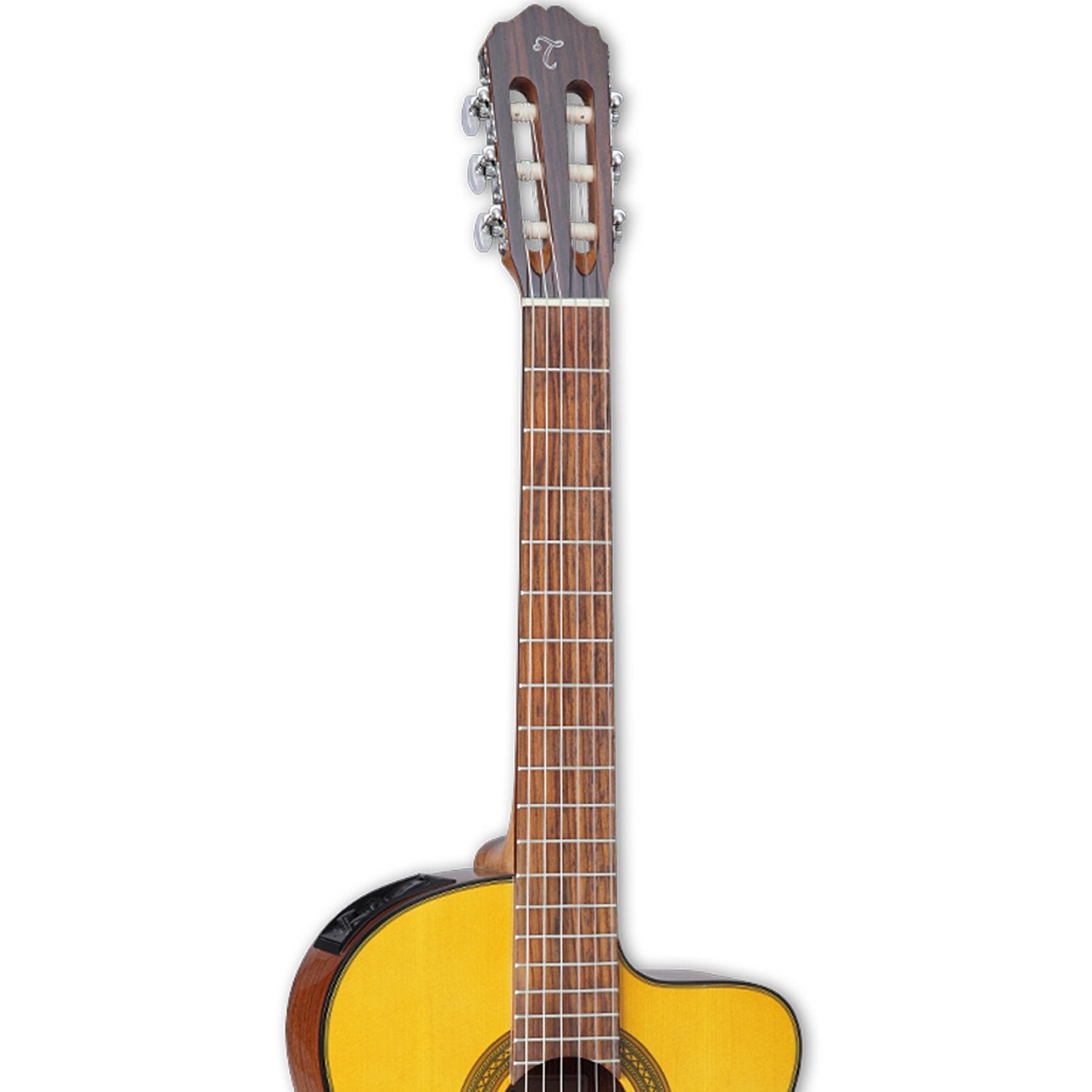 Takamine 6 String Solid-Body Electric Guitar, Right Handed, Natural (GC1CENAT),medium
