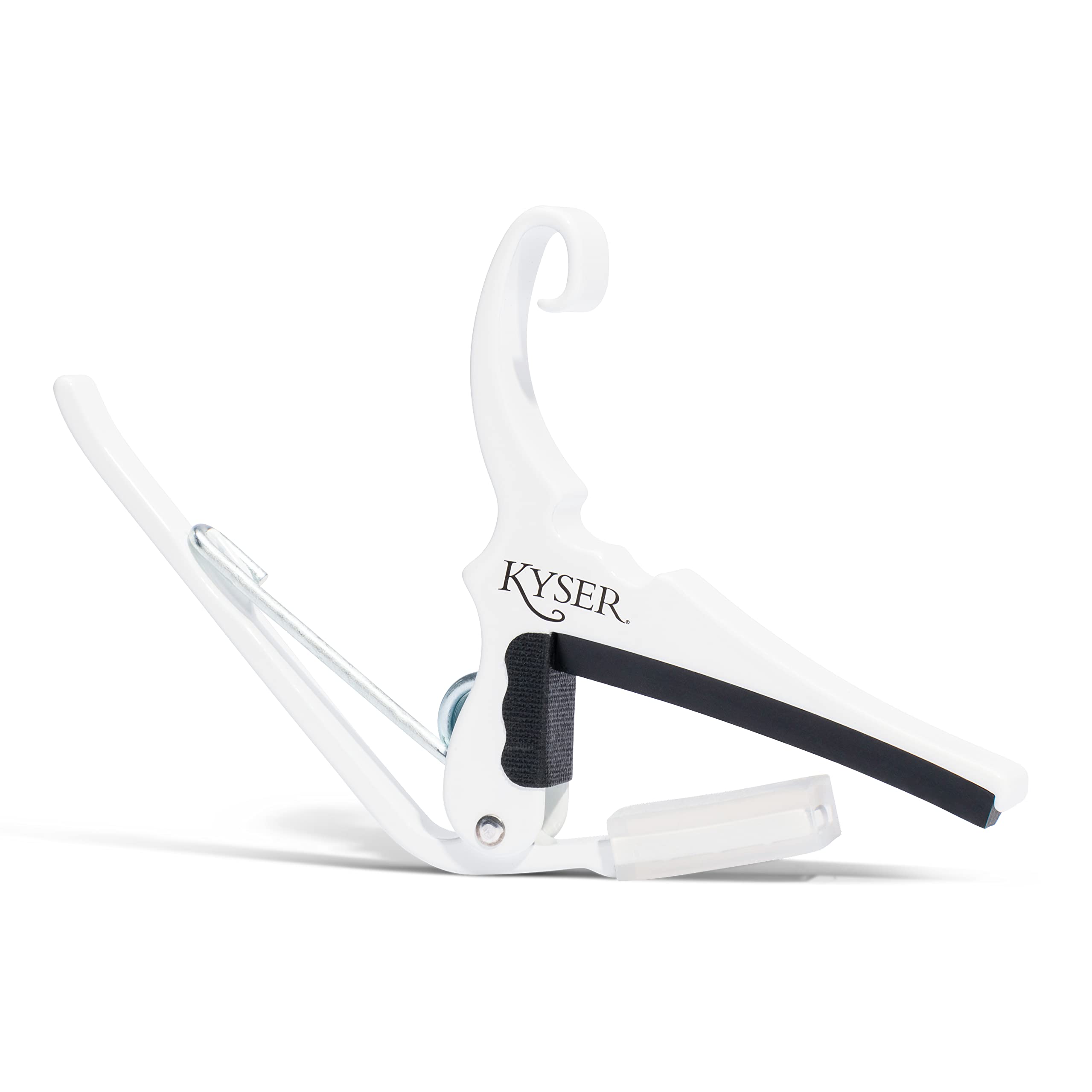 Kyser Quick-Change Guitar Capo For 6-String Acoustic Guitars, Pure White, Kg6W