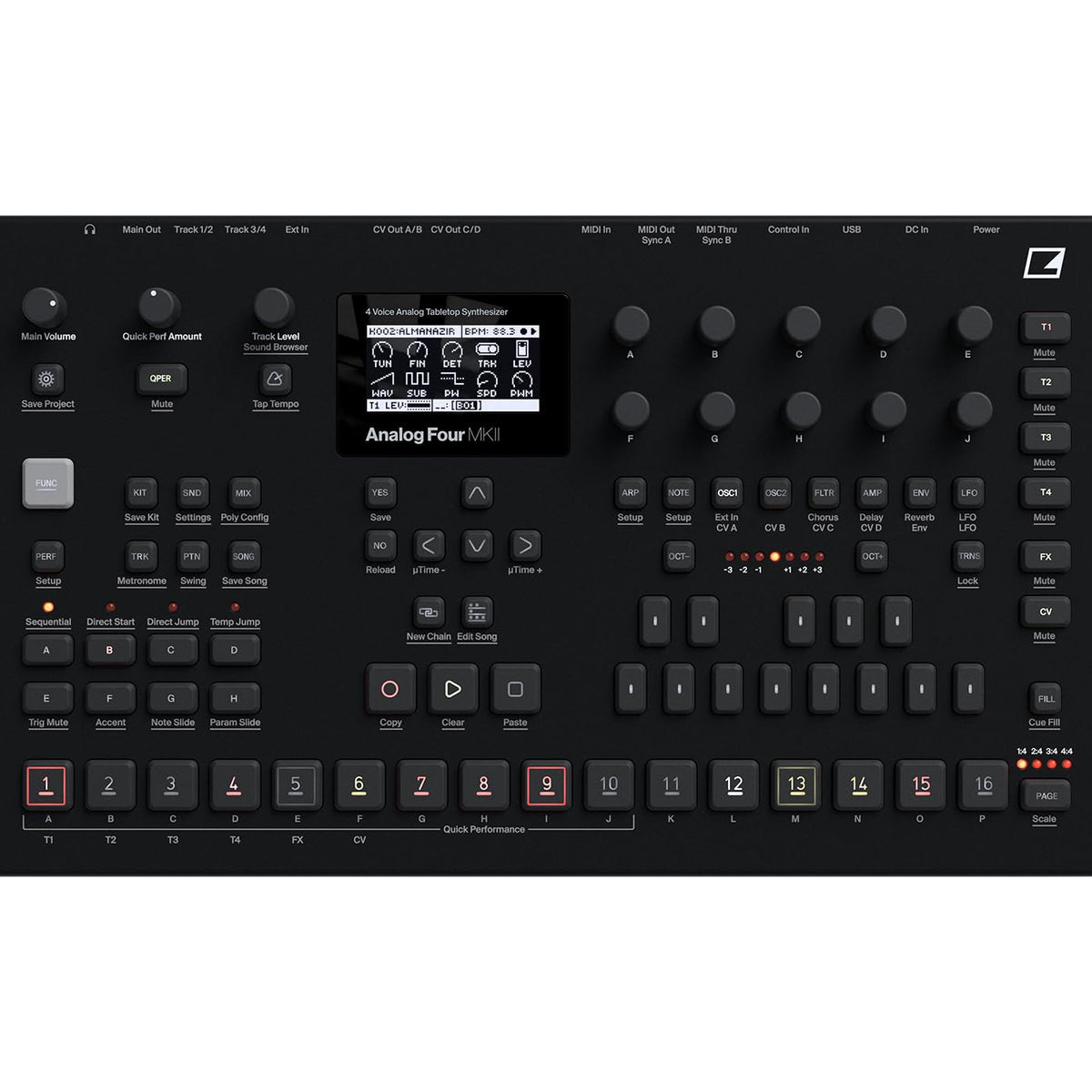 Elektron Analog Heat+FX Tabletop Stereo Analog Distortion Filter and E ...