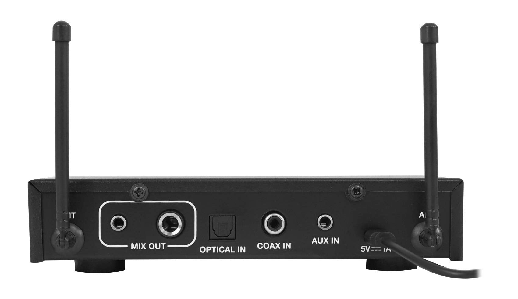 Rockville RKI60 Dual UHF 8 Chan Wireless Microphone Karaoke Interface+Mic Mixer - Thumbnail 4