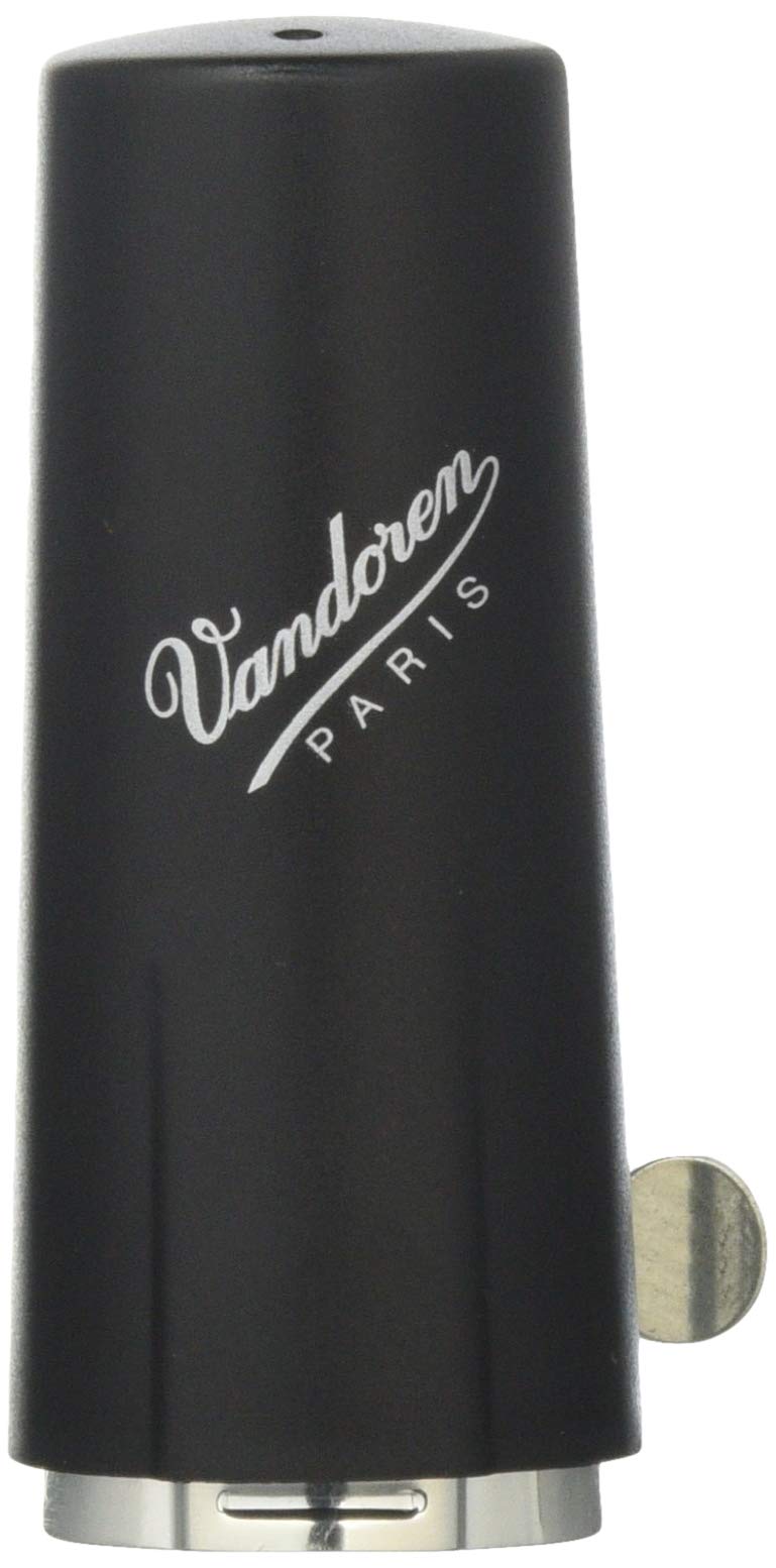 Vandoren LC51PP M/O Ligature and Plastic Cap for Bb Clarinet; Pewter Finish