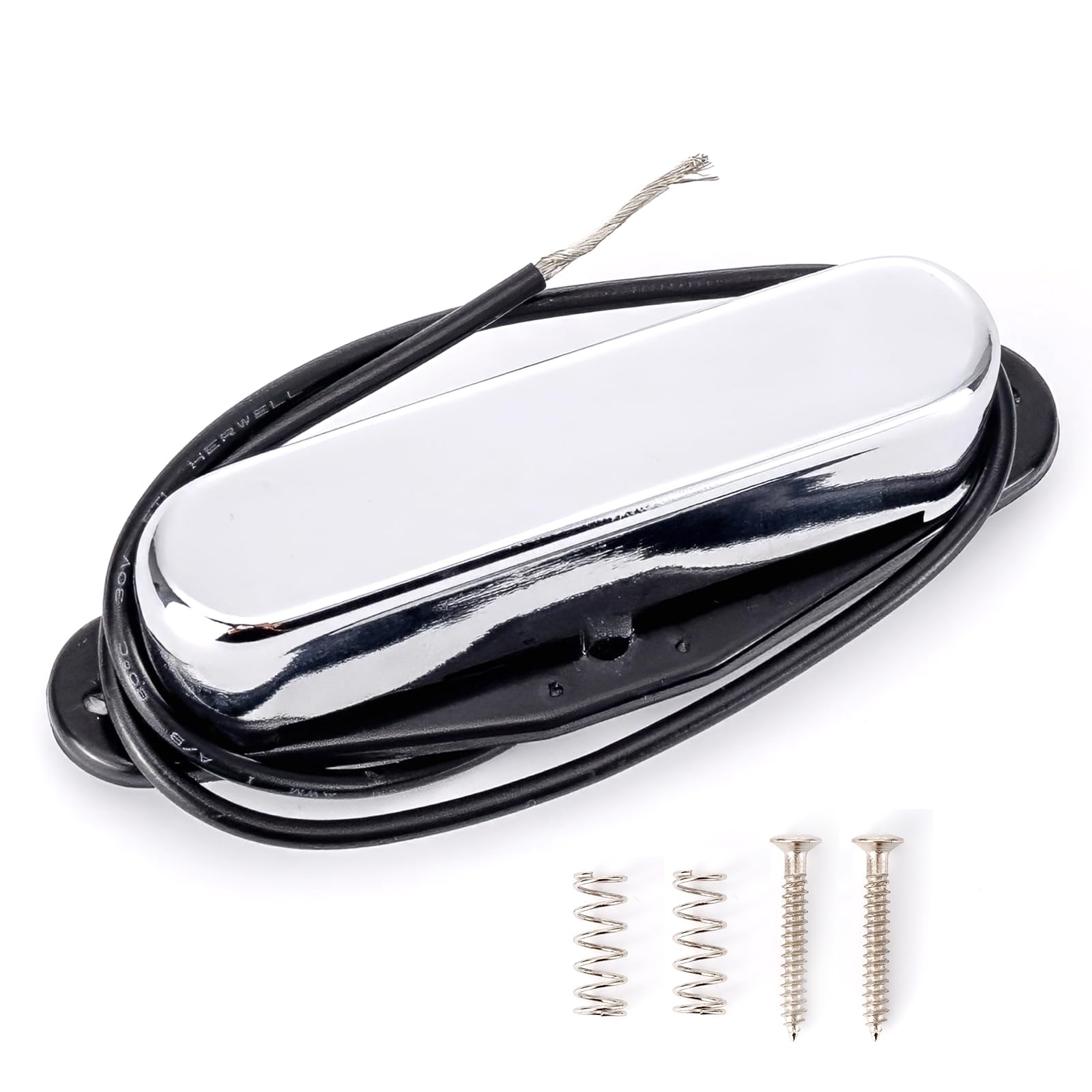 Guitar Parts Tele Neck Humbucker Pickups Chrome For Fender Strat Squier Tele Electric Guitar