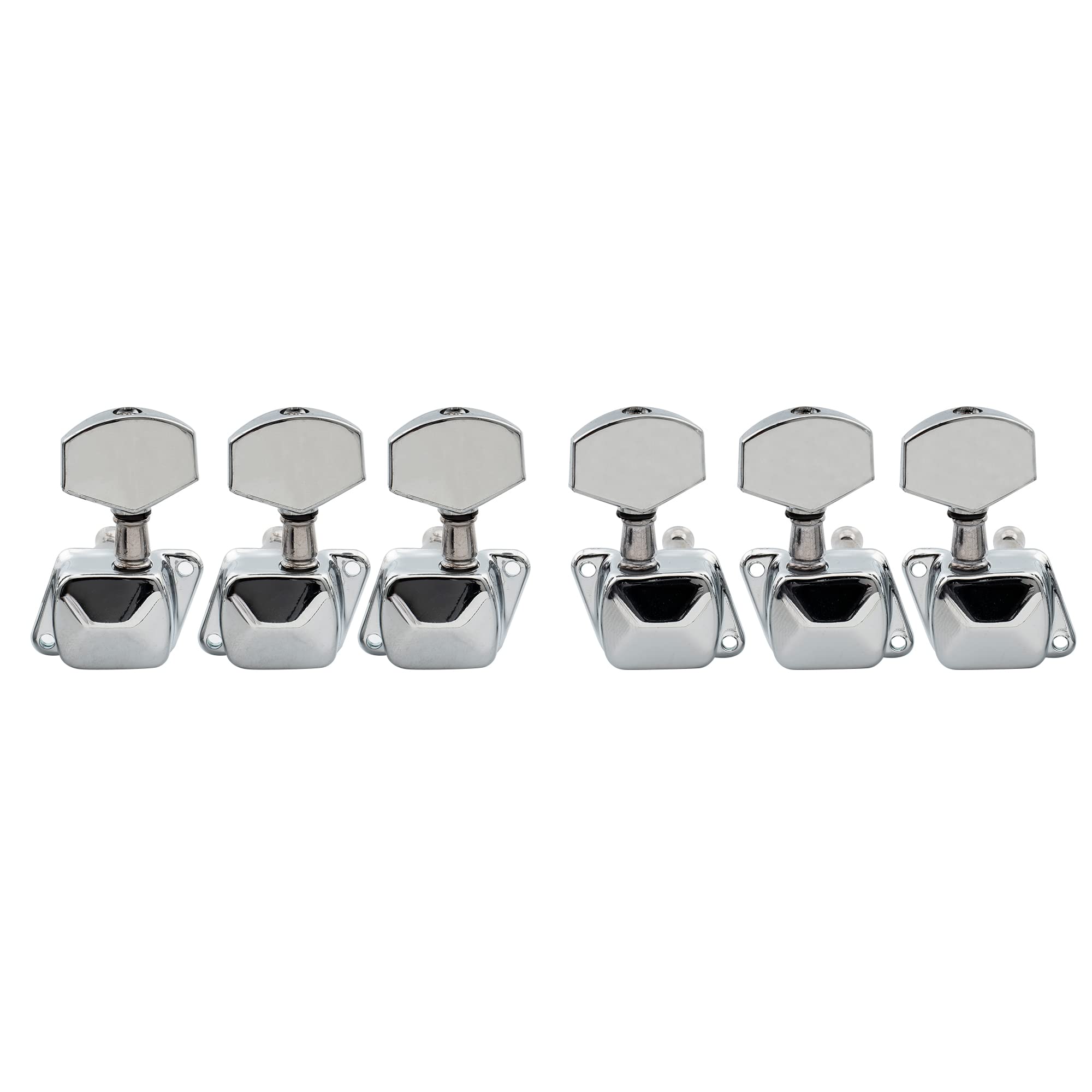 Musiclily 3L+3R Semi-closed Guitar Tuners Guitar String Tuning Pegs Keys Machine Heads Set for Epiphone Les Paul SG Style Electr